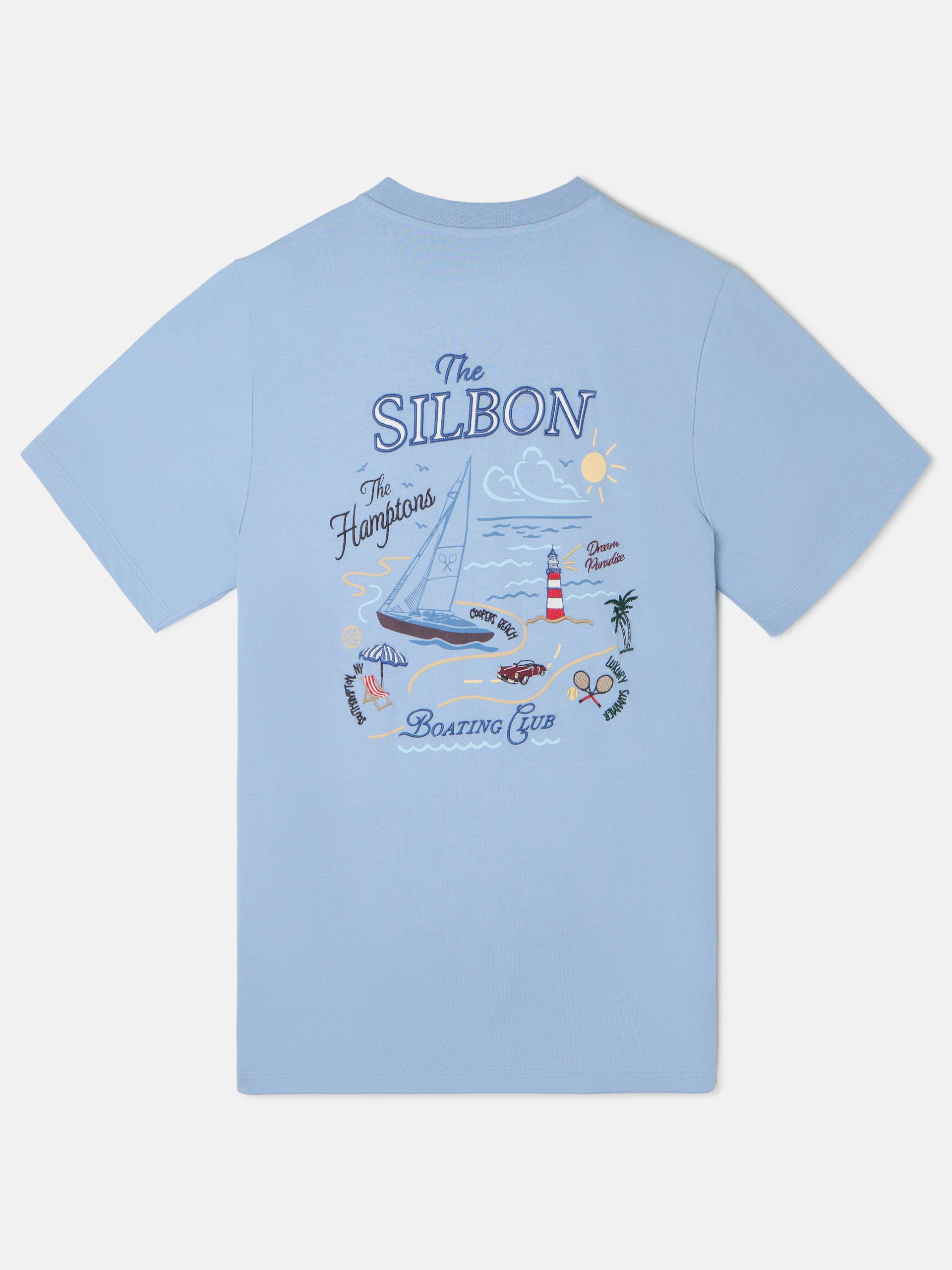 The Hamptons blue t-shirt
