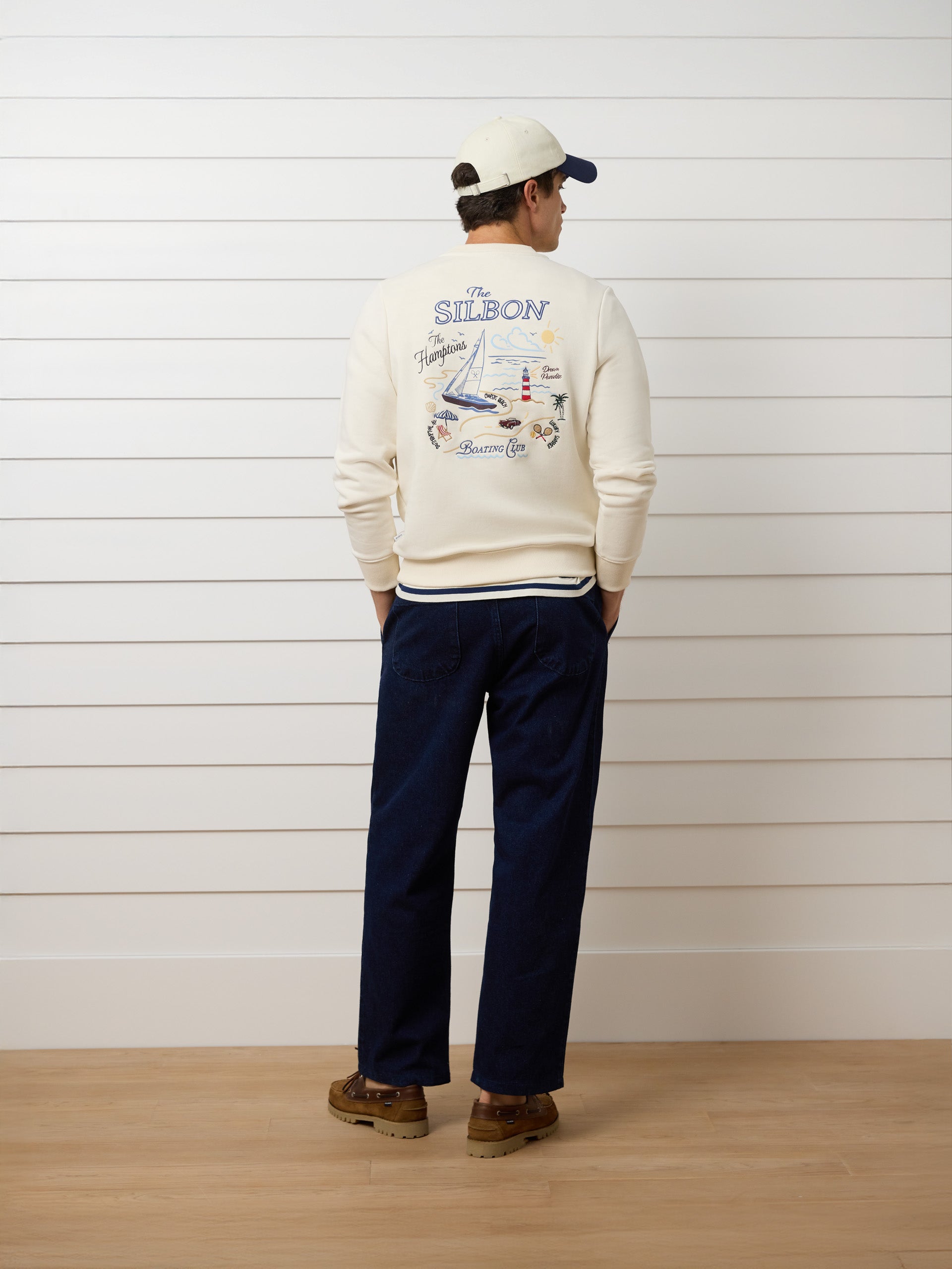 Sweatshirt The Hamptons creme