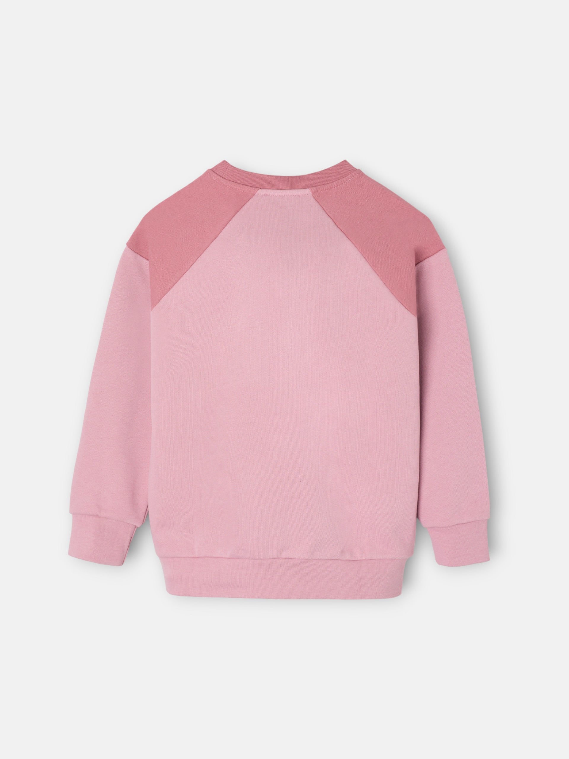 Sudadera girl chandal silbon smile rosa