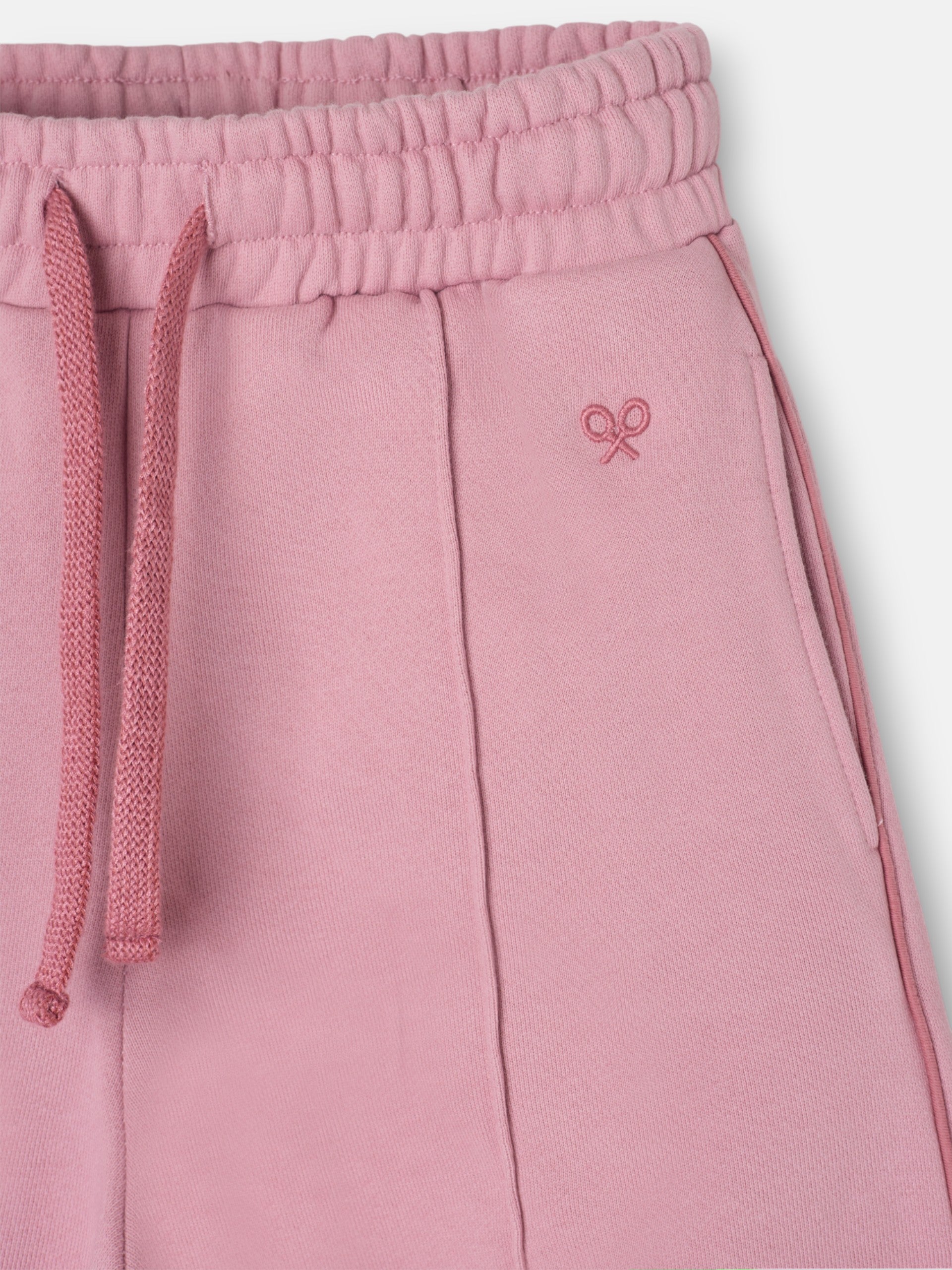 Calças de fato de treino rosa Silbon Smile para menina