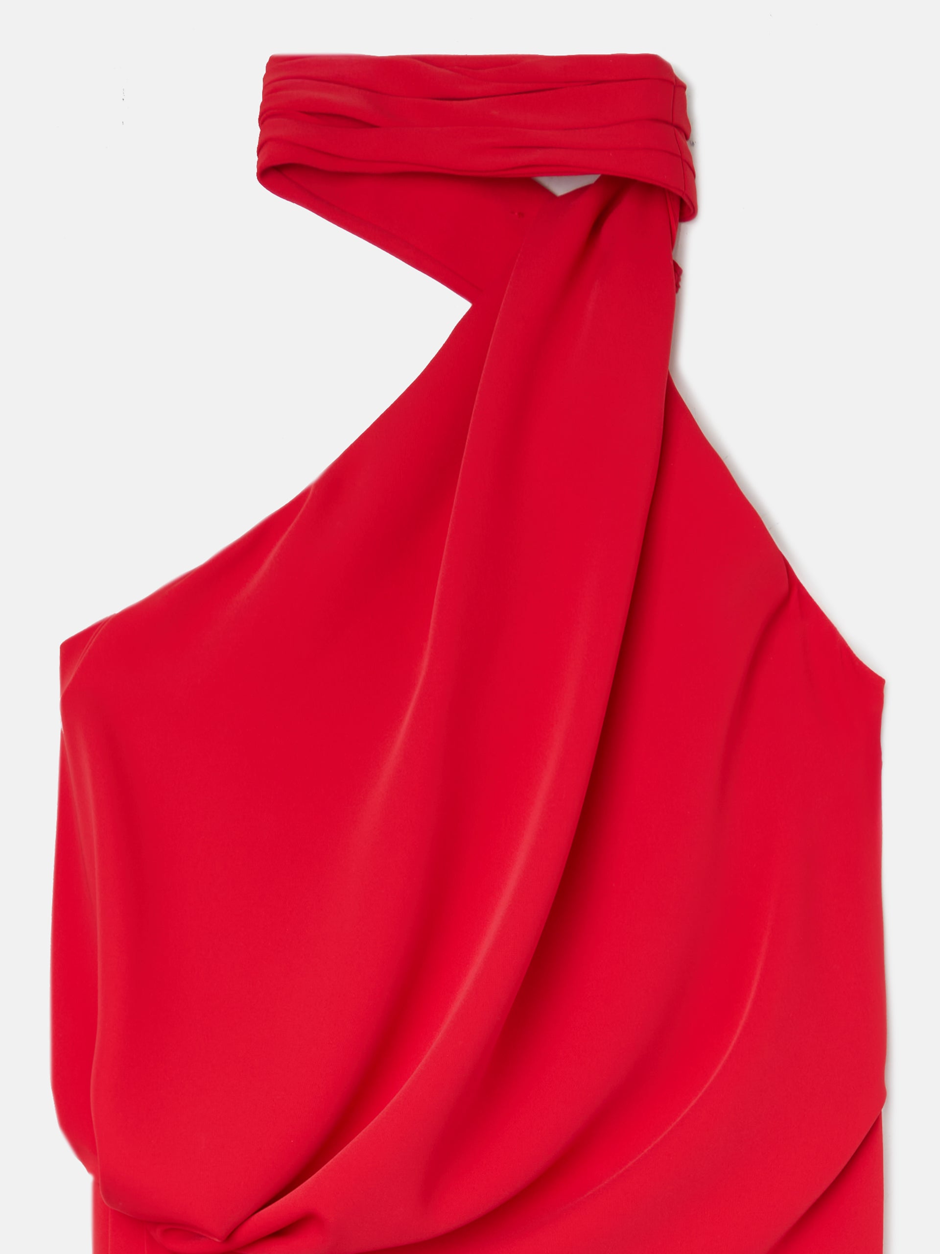 Robe CaprileXSilbon halter rouge