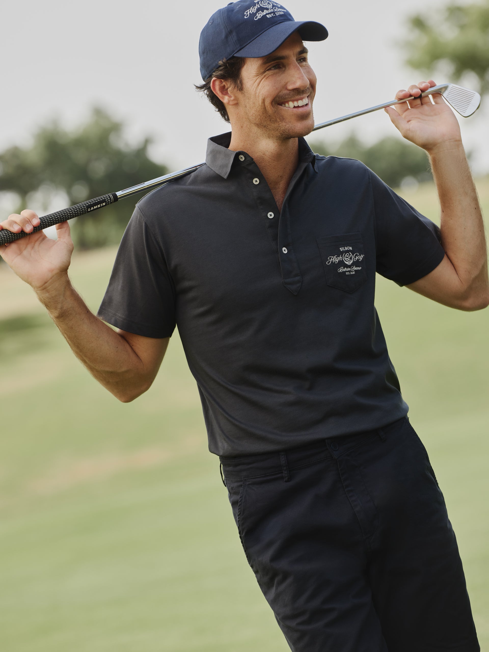 Casquette Beltran Lozano High Golf bleu marine