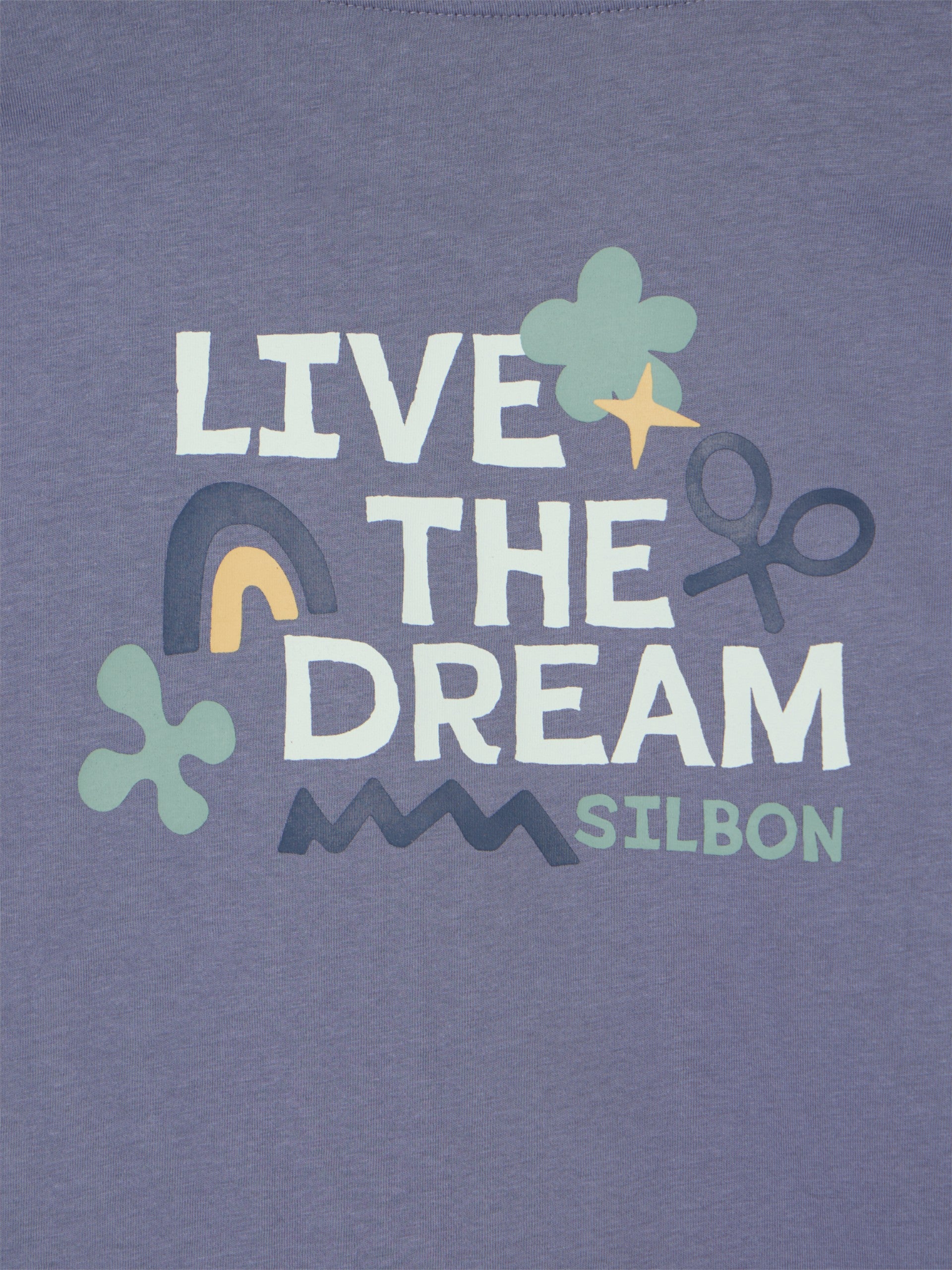 Kids live the dream blue t-shirt