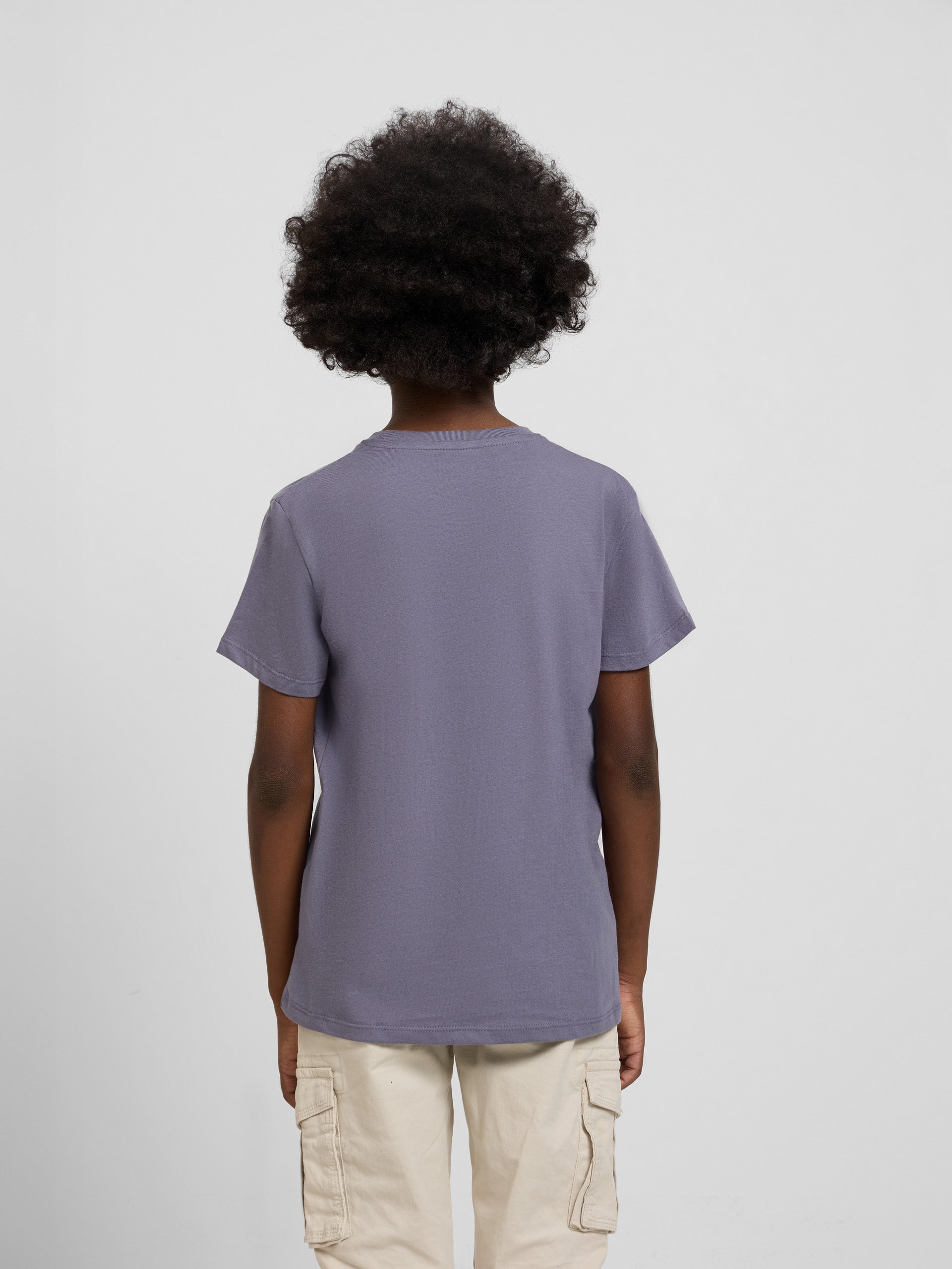 Camiseta kids logo raqueta azul