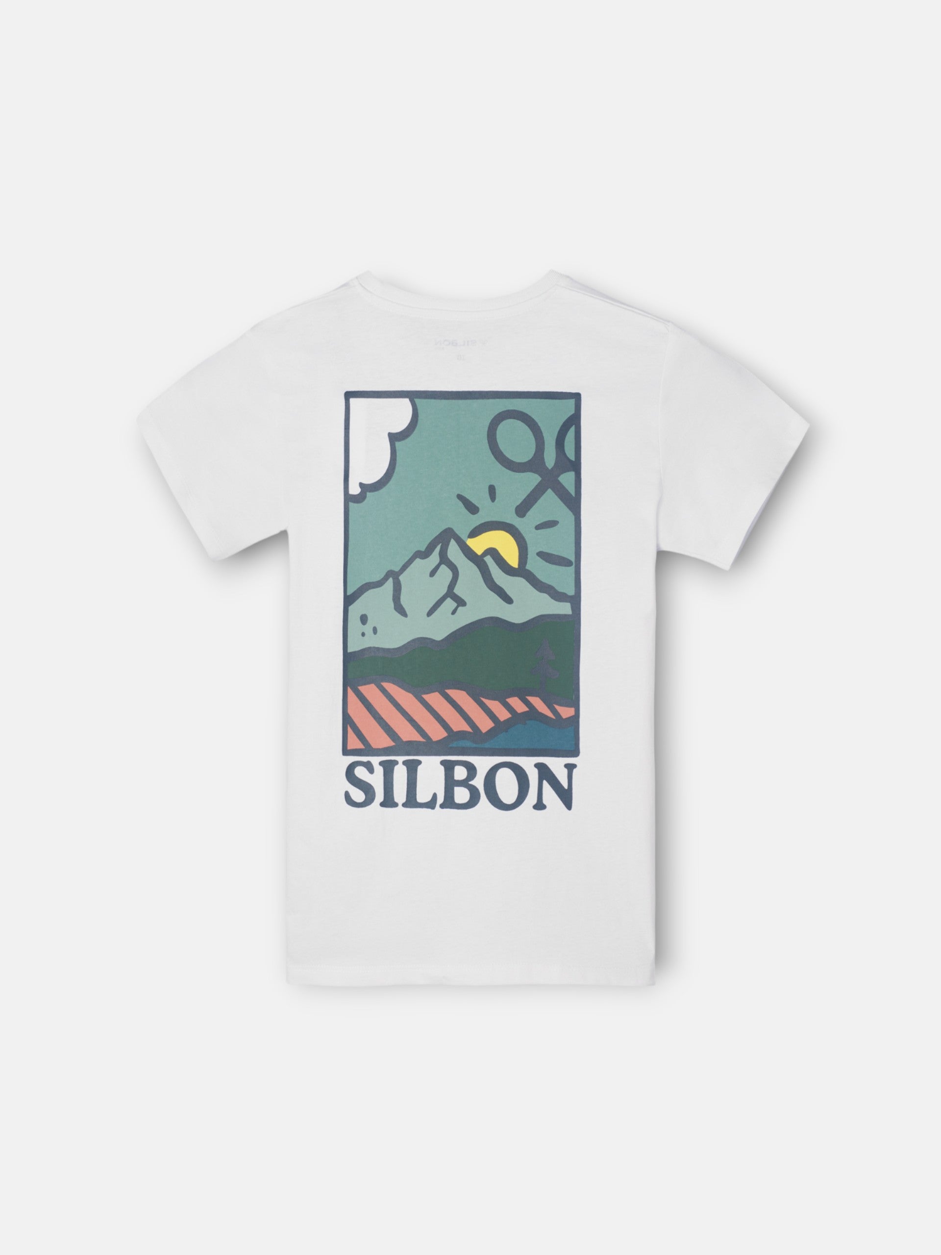 White kids picture t-shirt