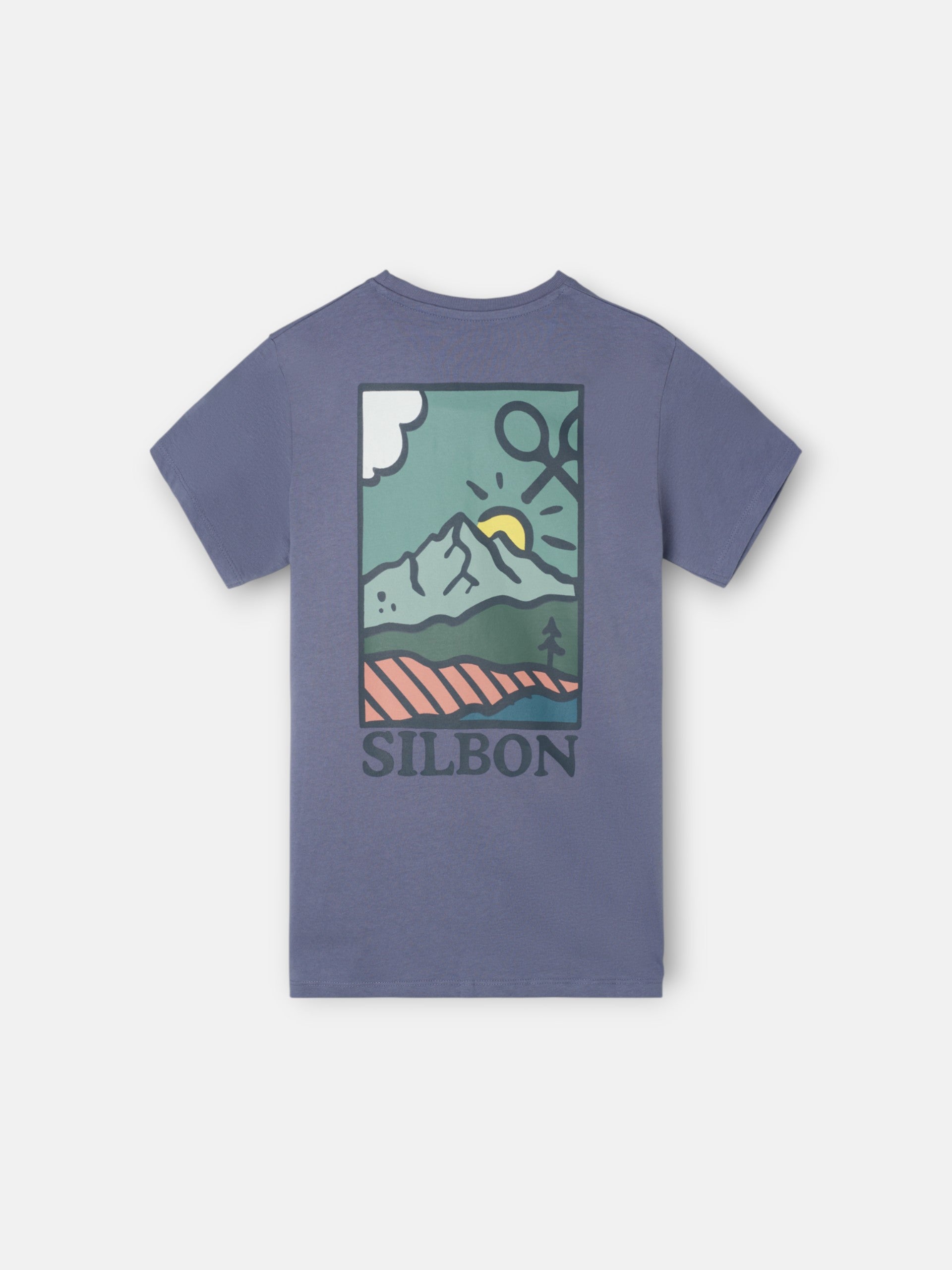 Kids picture blue T-shirt