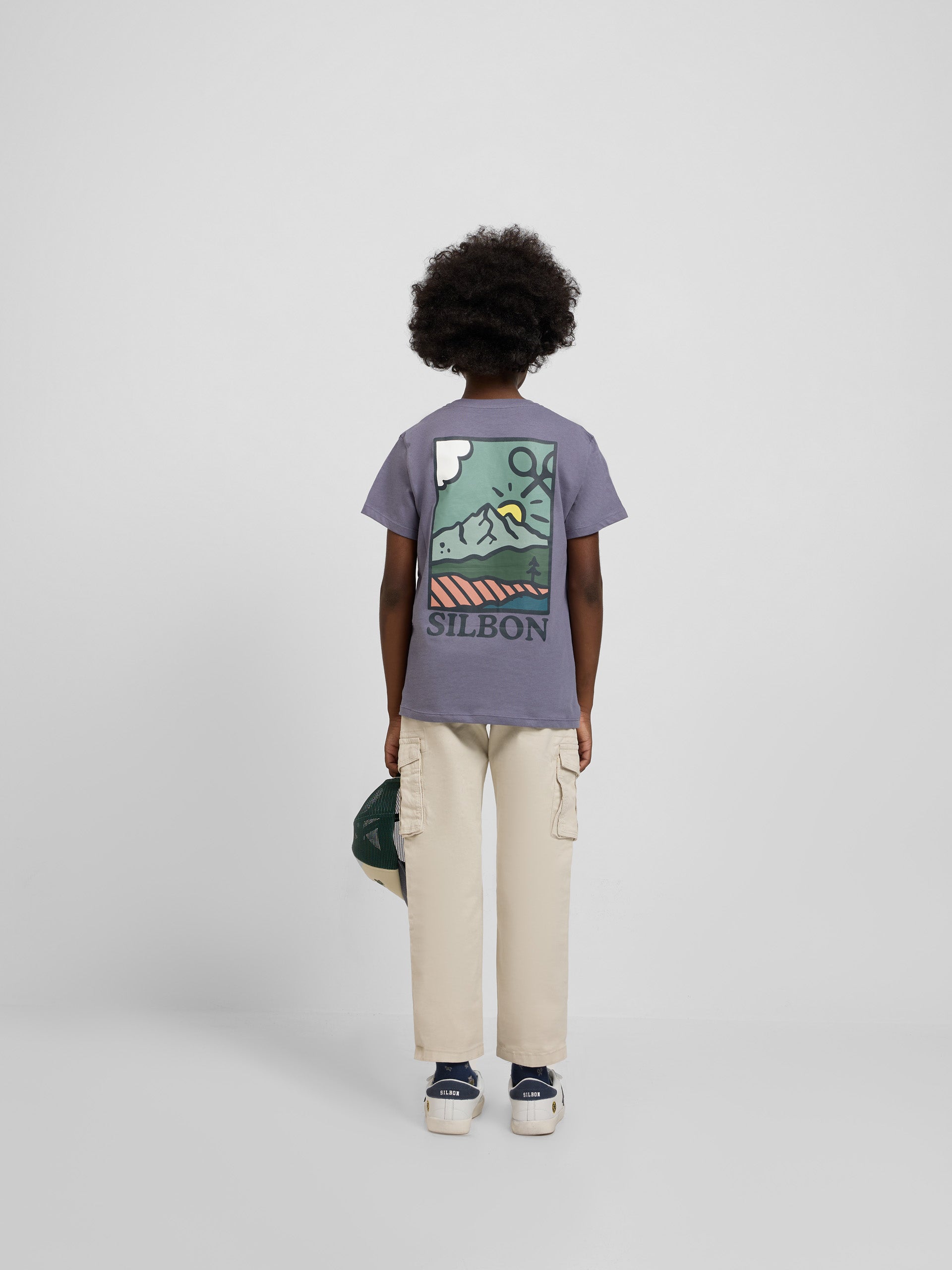 Kids picture blue T-shirt