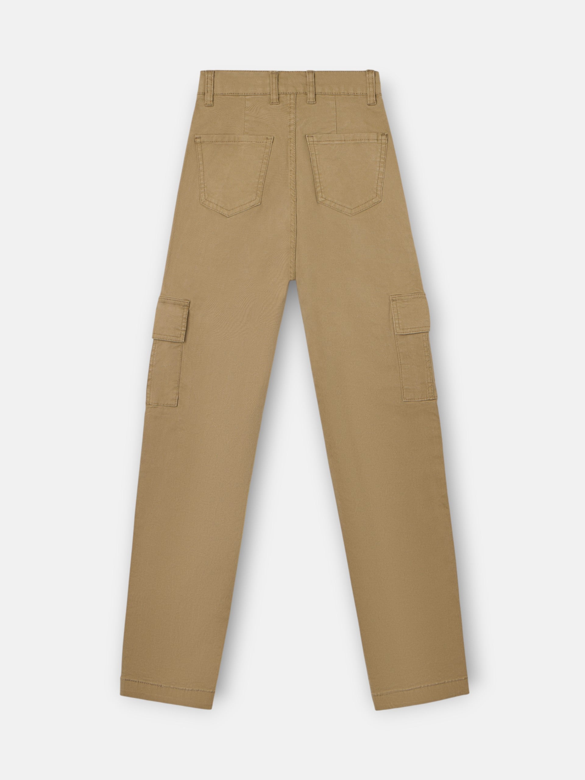 Pantalon cargo beige