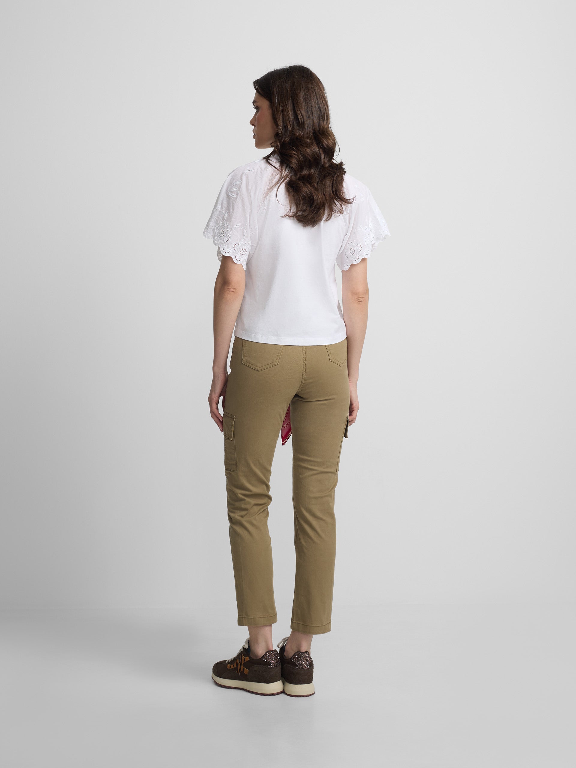 Beige cargo pants