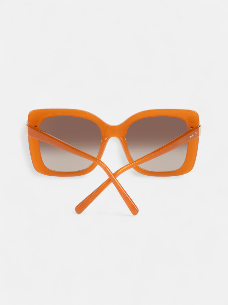 MOXSILBON Aura mustard sunglasses