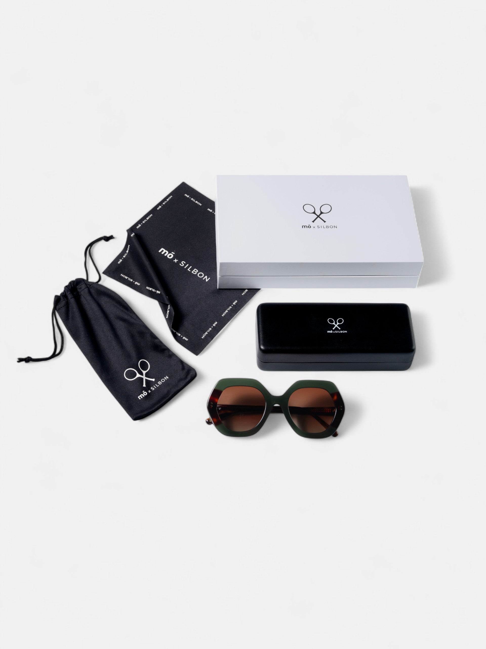 MOXSILBON Vera green sunglasses