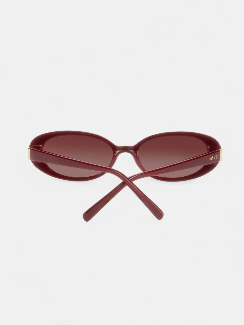 MOXSILBON Aurale Bordeaux Sunglasses