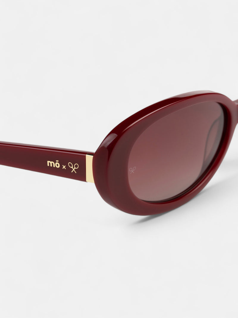 MOXSILBON Aurale Bordeaux Sunglasses