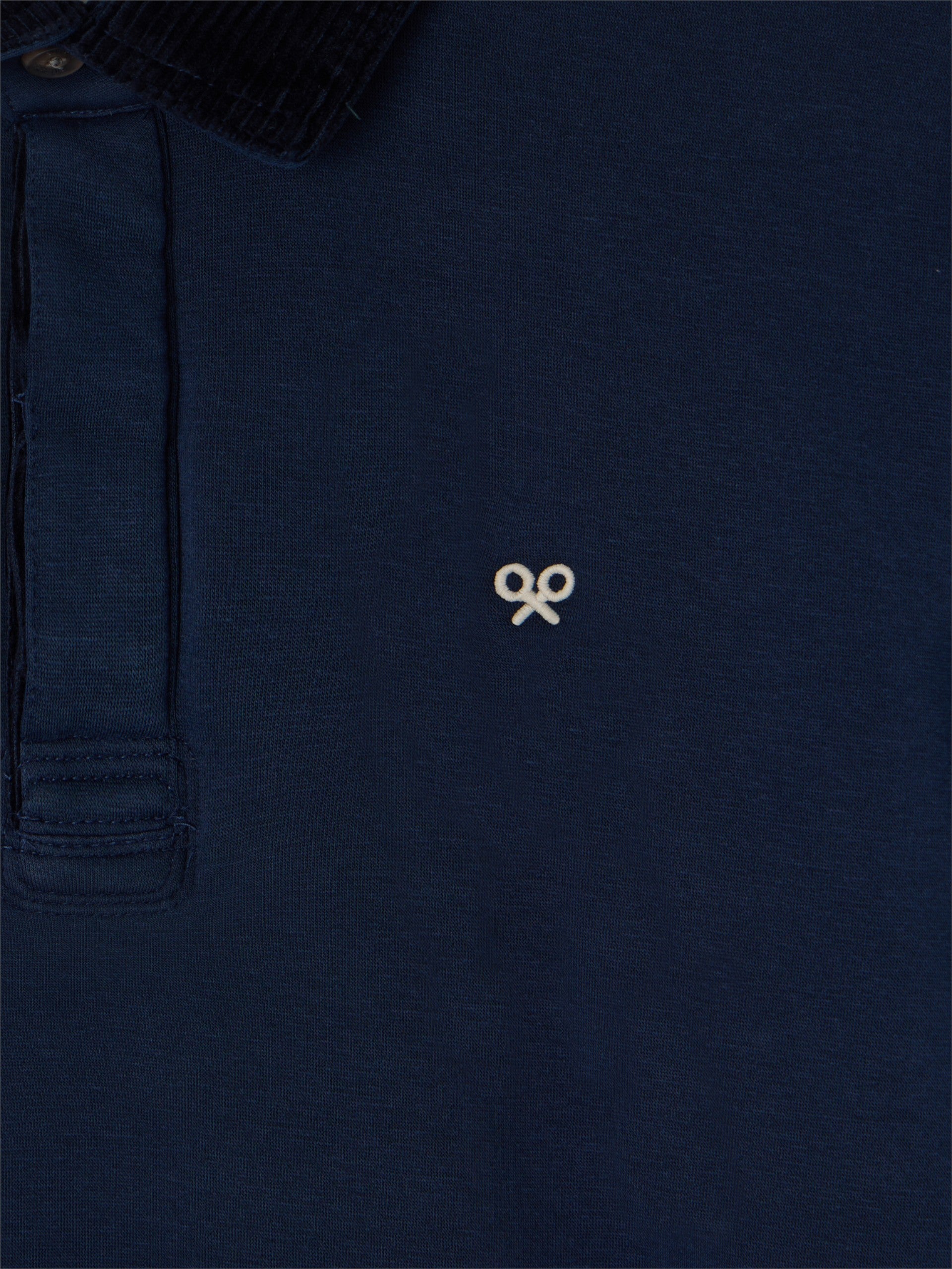 Polar fleece para crianças canguru azul-marinho