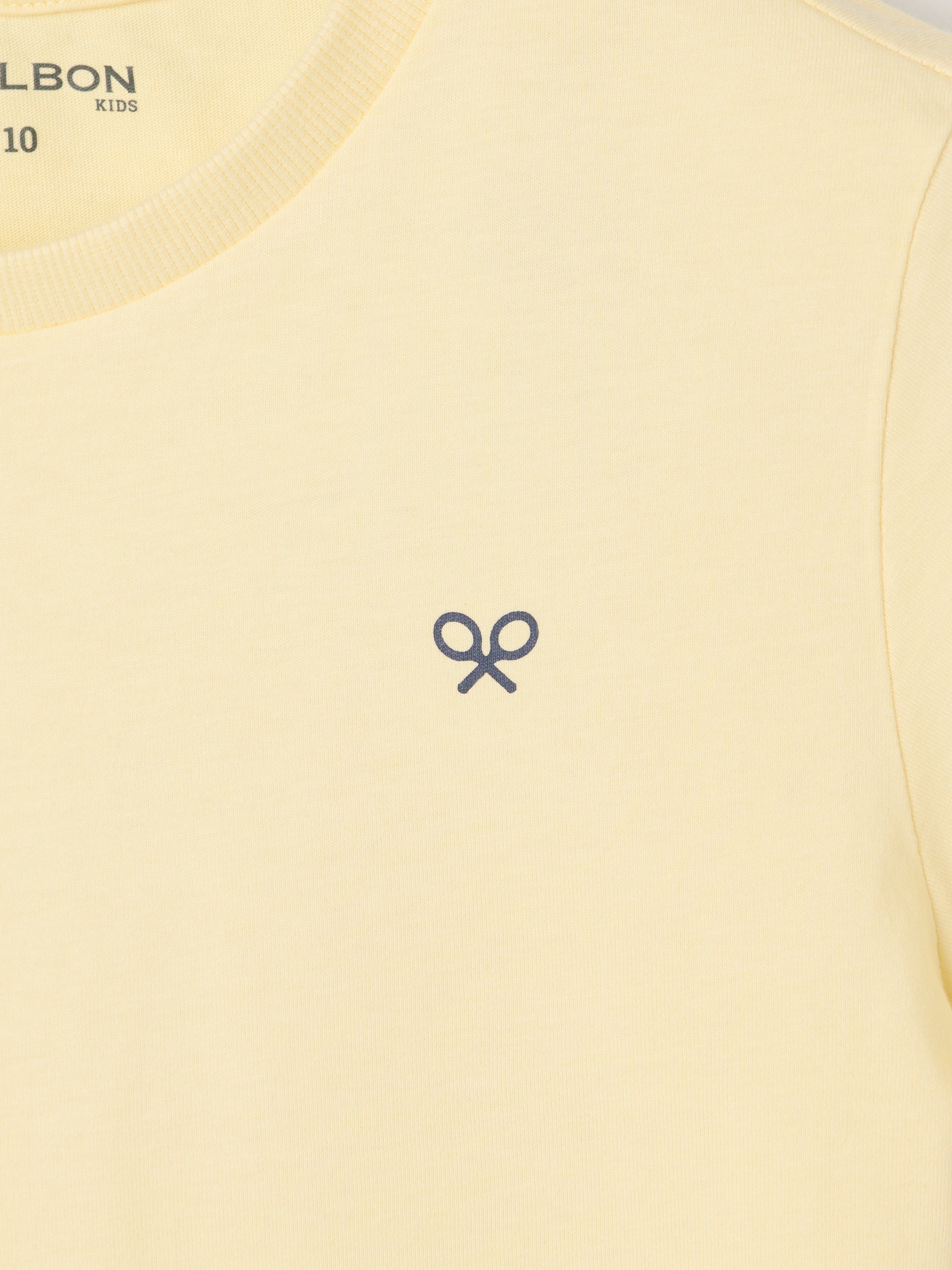 Yellow ethnic kids' t-shirt