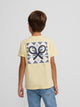 Yellow ethnic kids' t-shirt