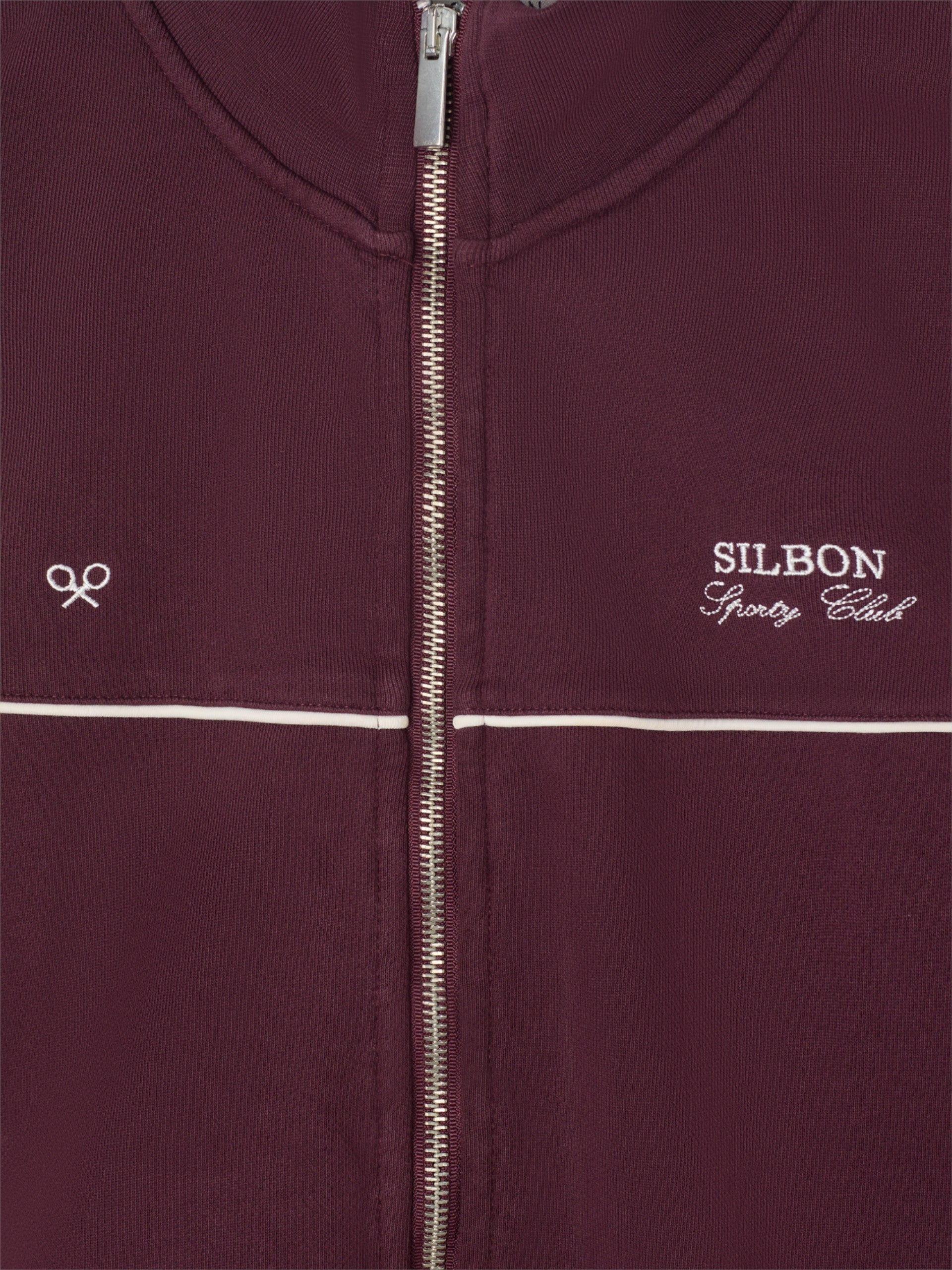 Sudadera chandal silbon woman granate
