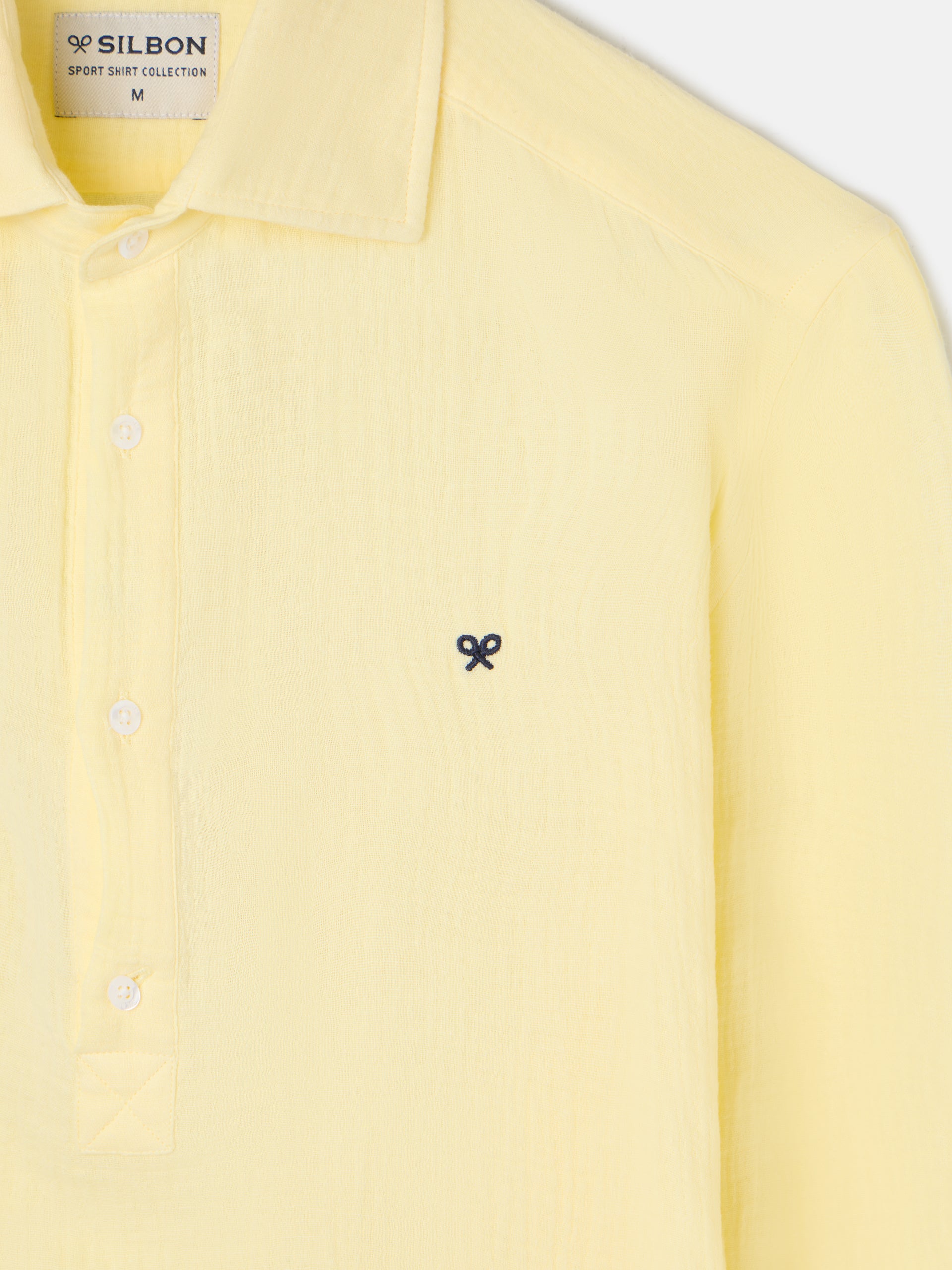 Yellow comfort mini logo t-shirt