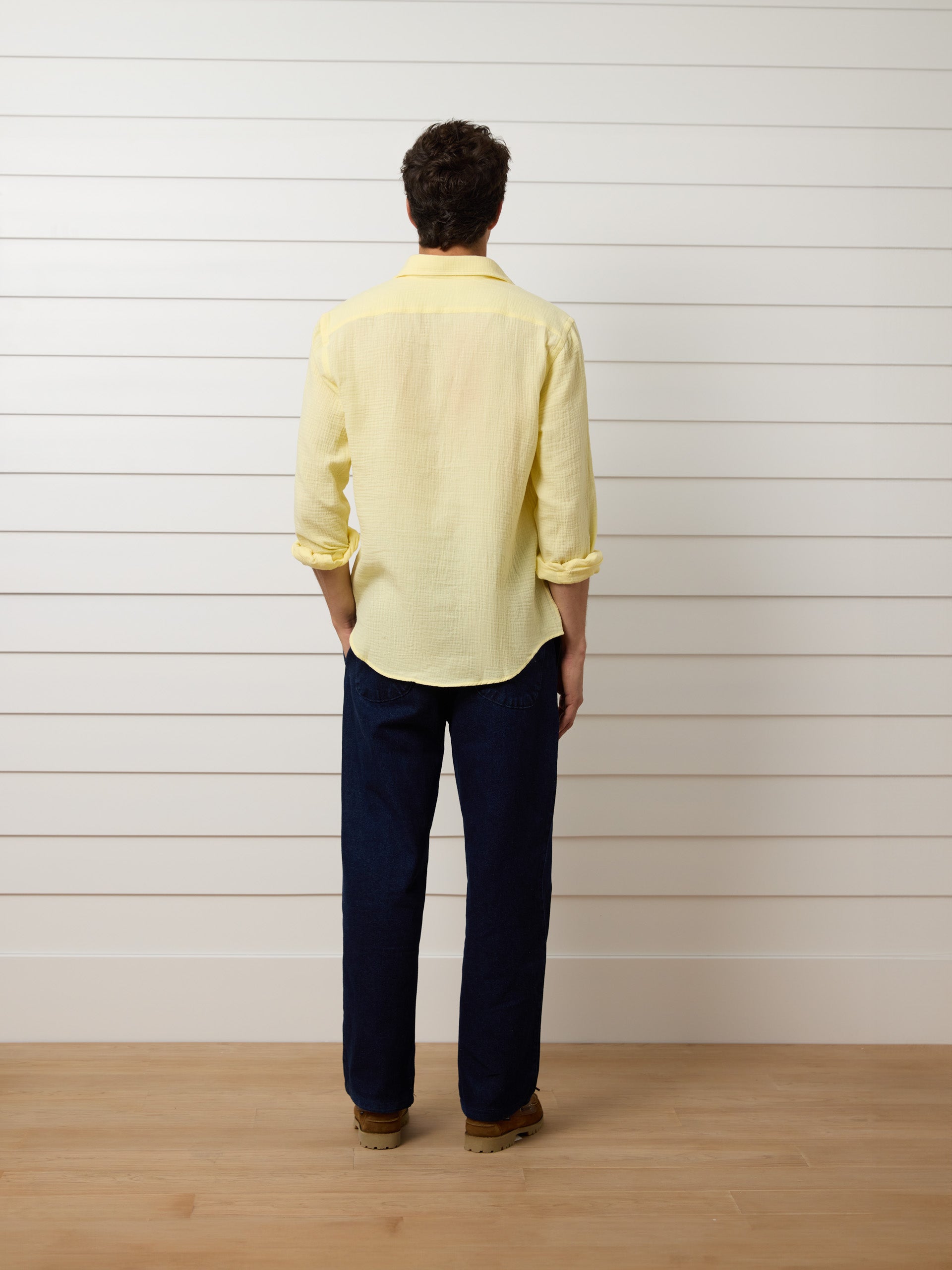 Yellow comfort mini logo t-shirt