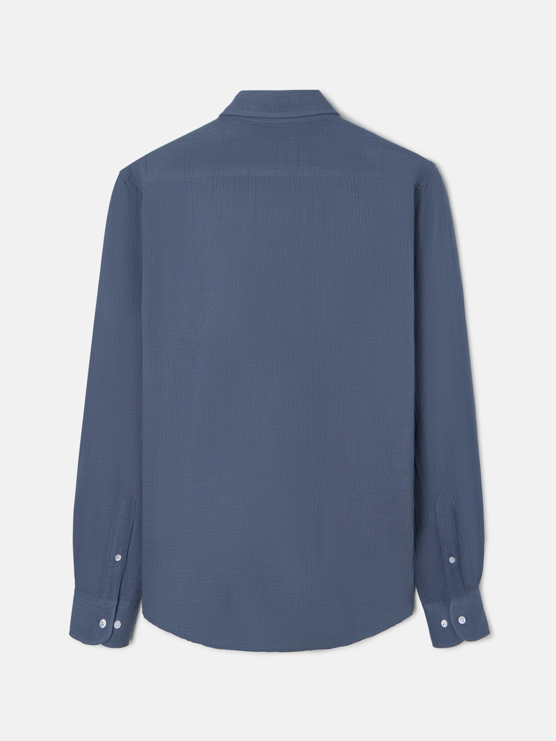 Indigo blue comfort mini logo T-shirt