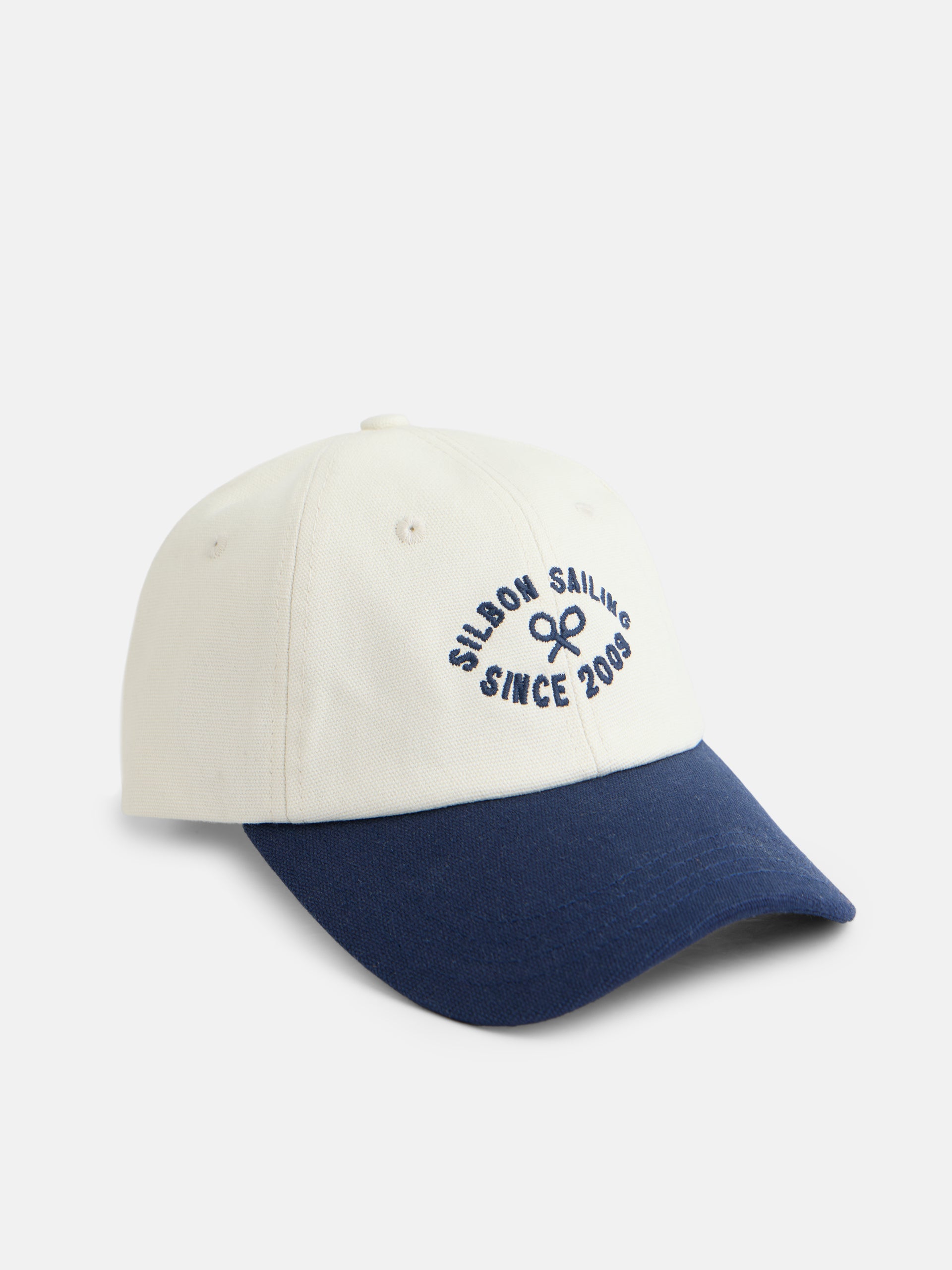 Casquette Silbon Sailing bleu marine