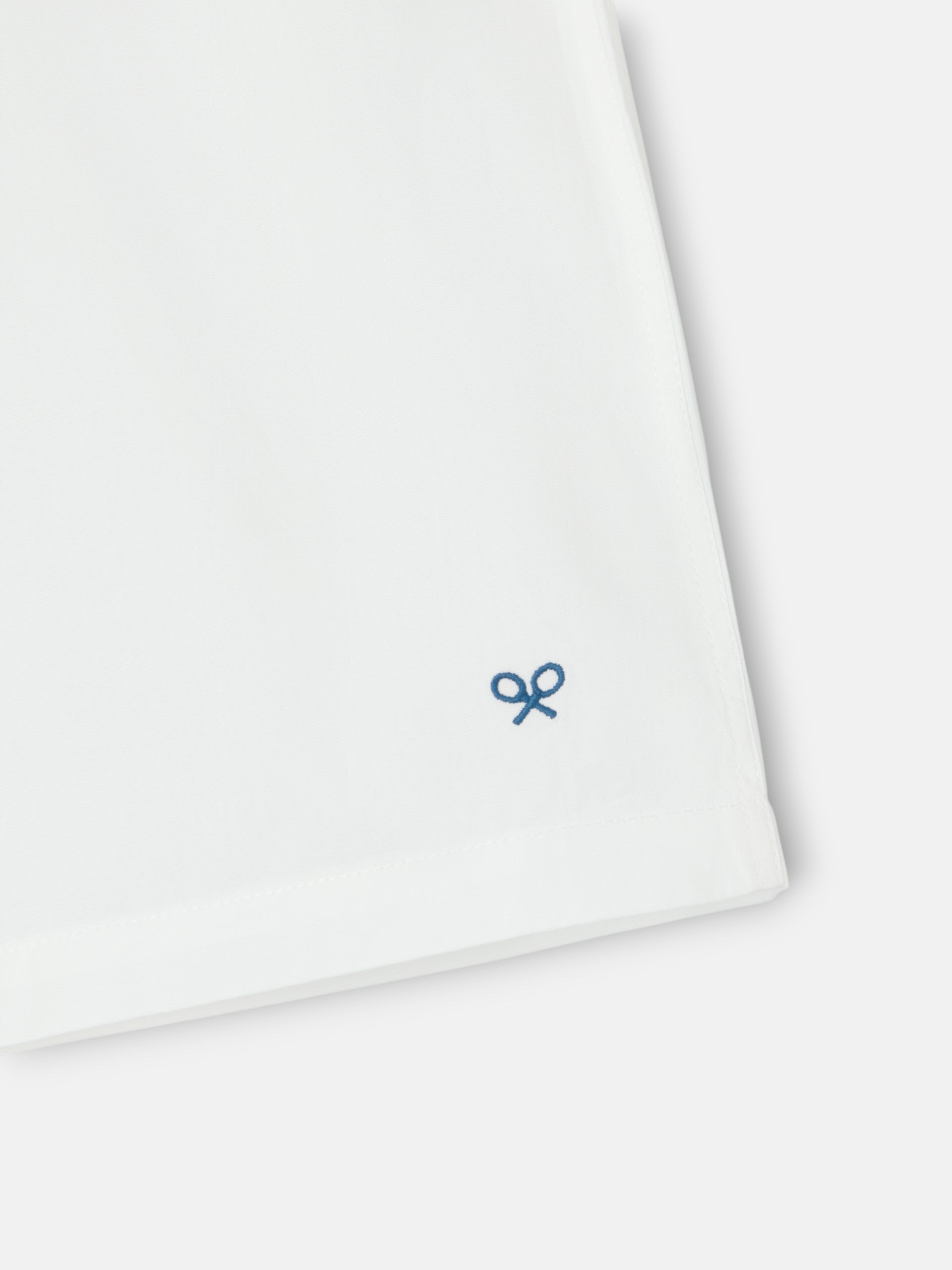 Plain white minilogo briefs