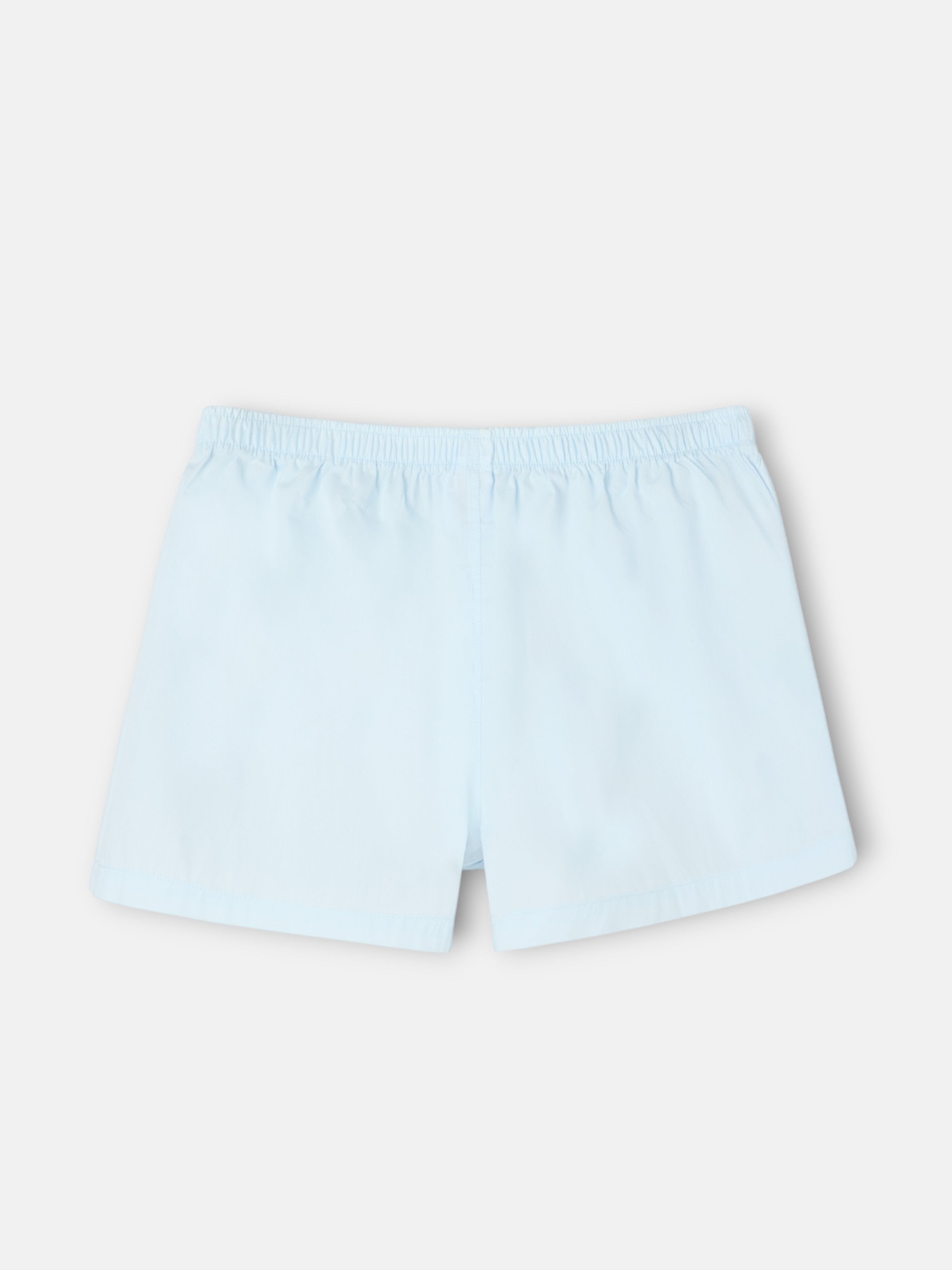 Slip uni avec minilogo bleu clair