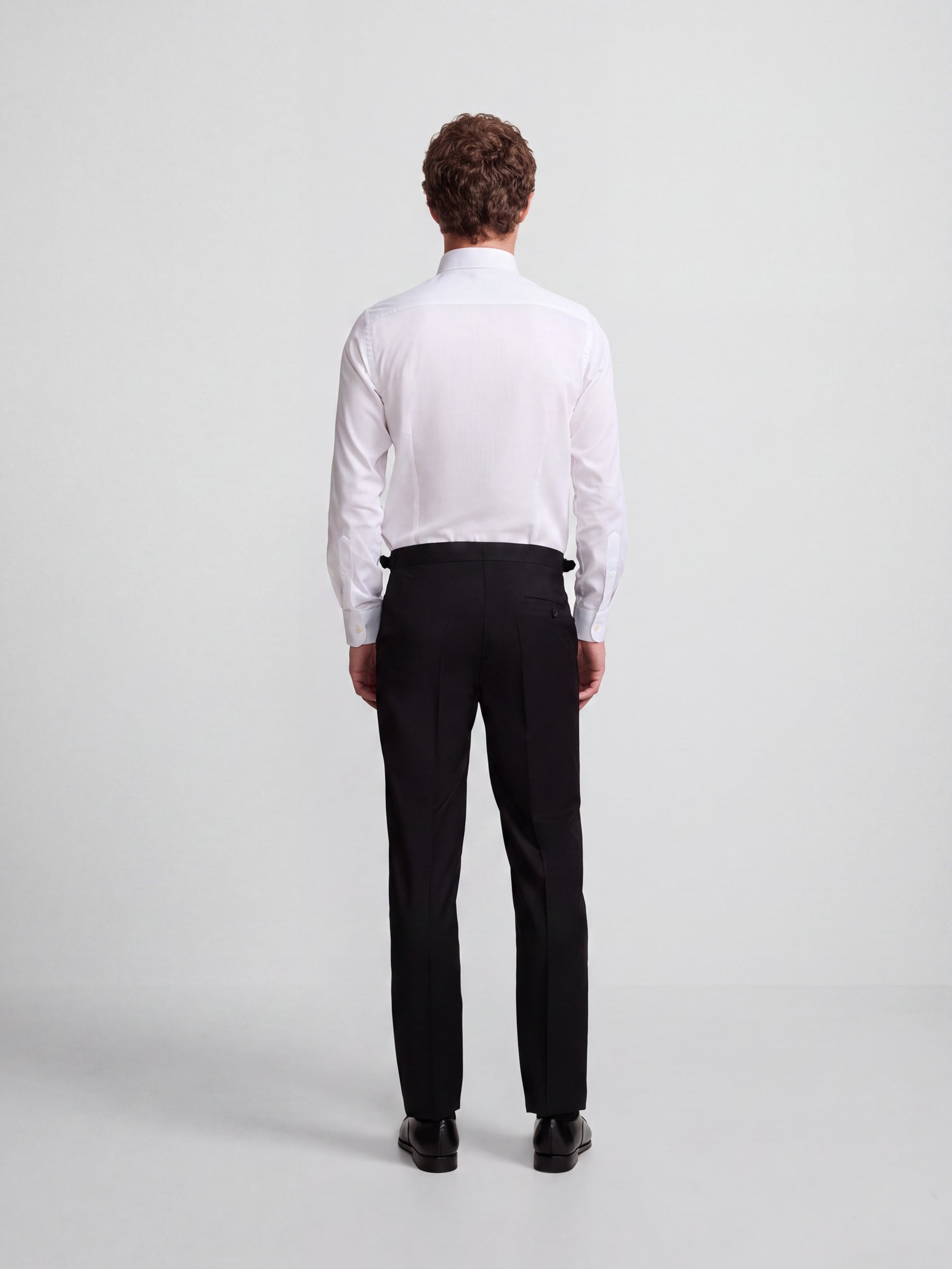 Pantalon esmoquin cruzado classic negro
