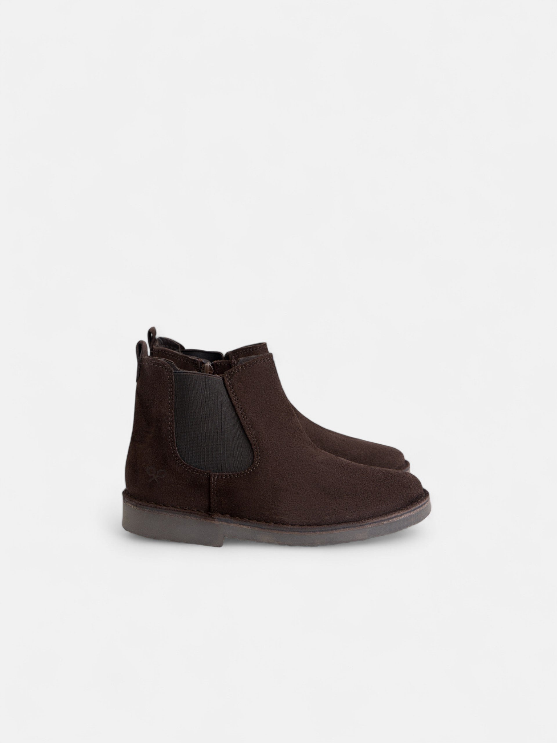 Bota kids chelsea serraje marron