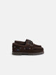 Zapato kids nautico ante marron oscuro
