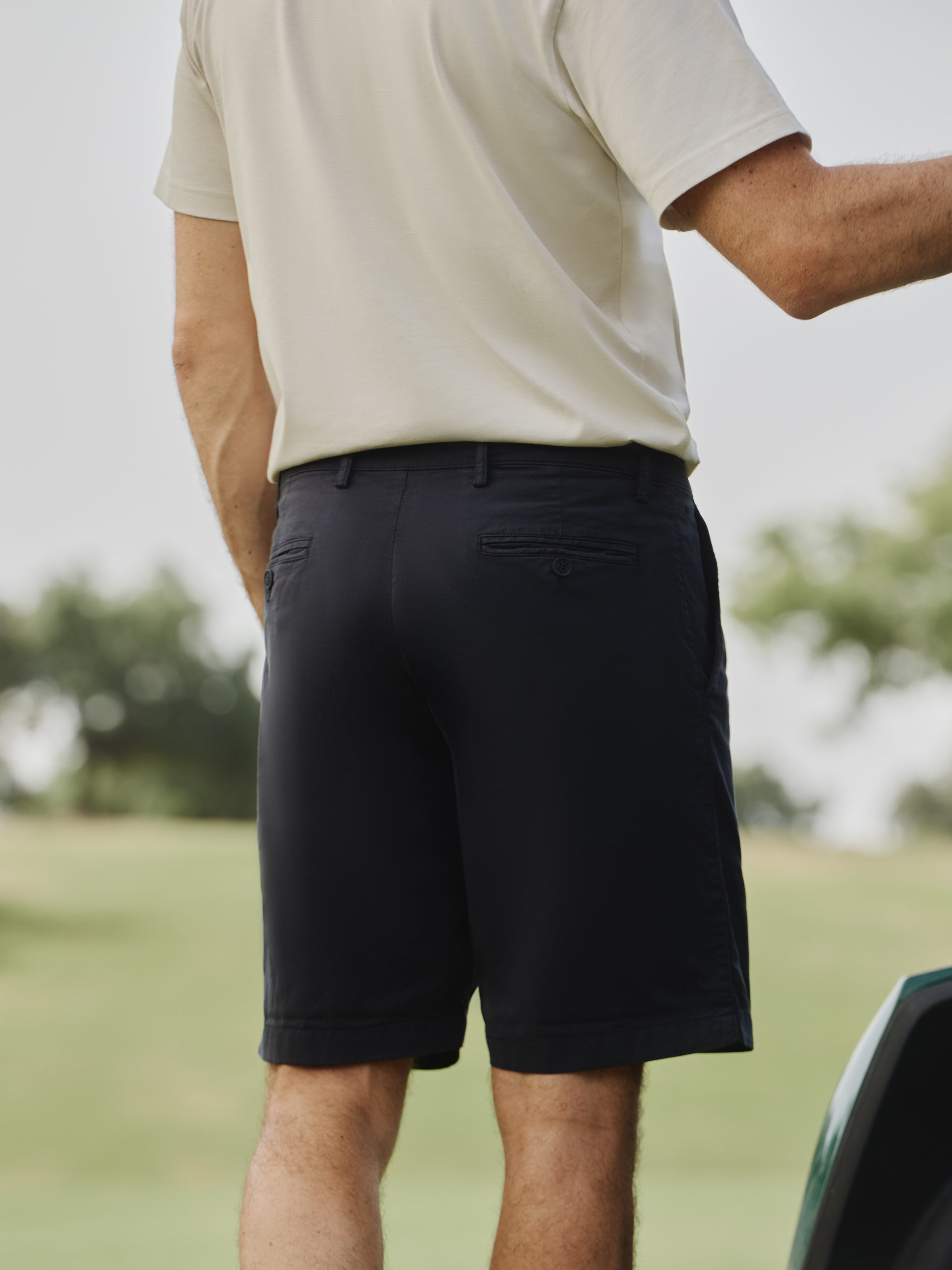 Bermuda bleu foncé Beltran Lozano