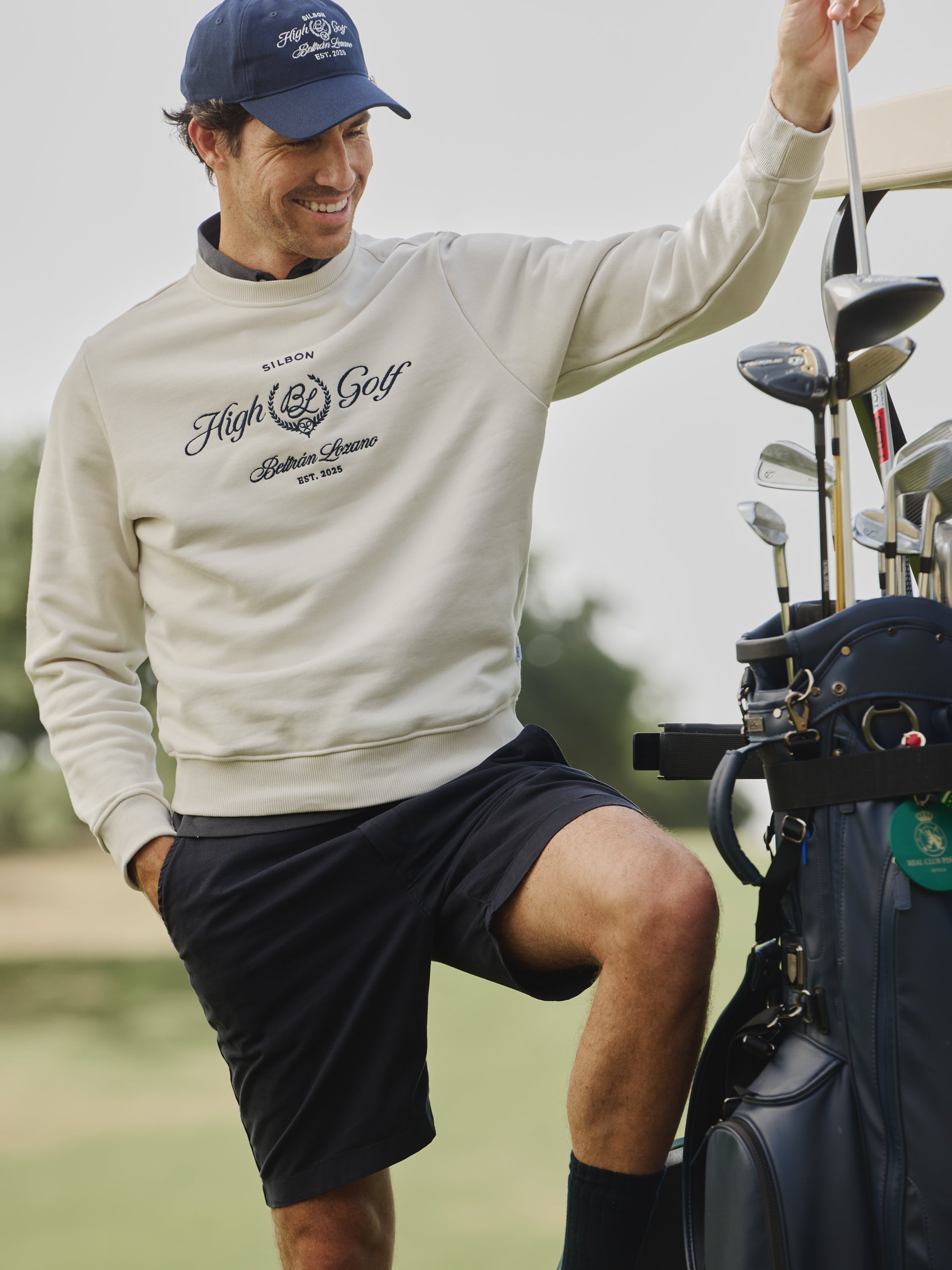 Sudadera Beltran Lozano High Golf crema