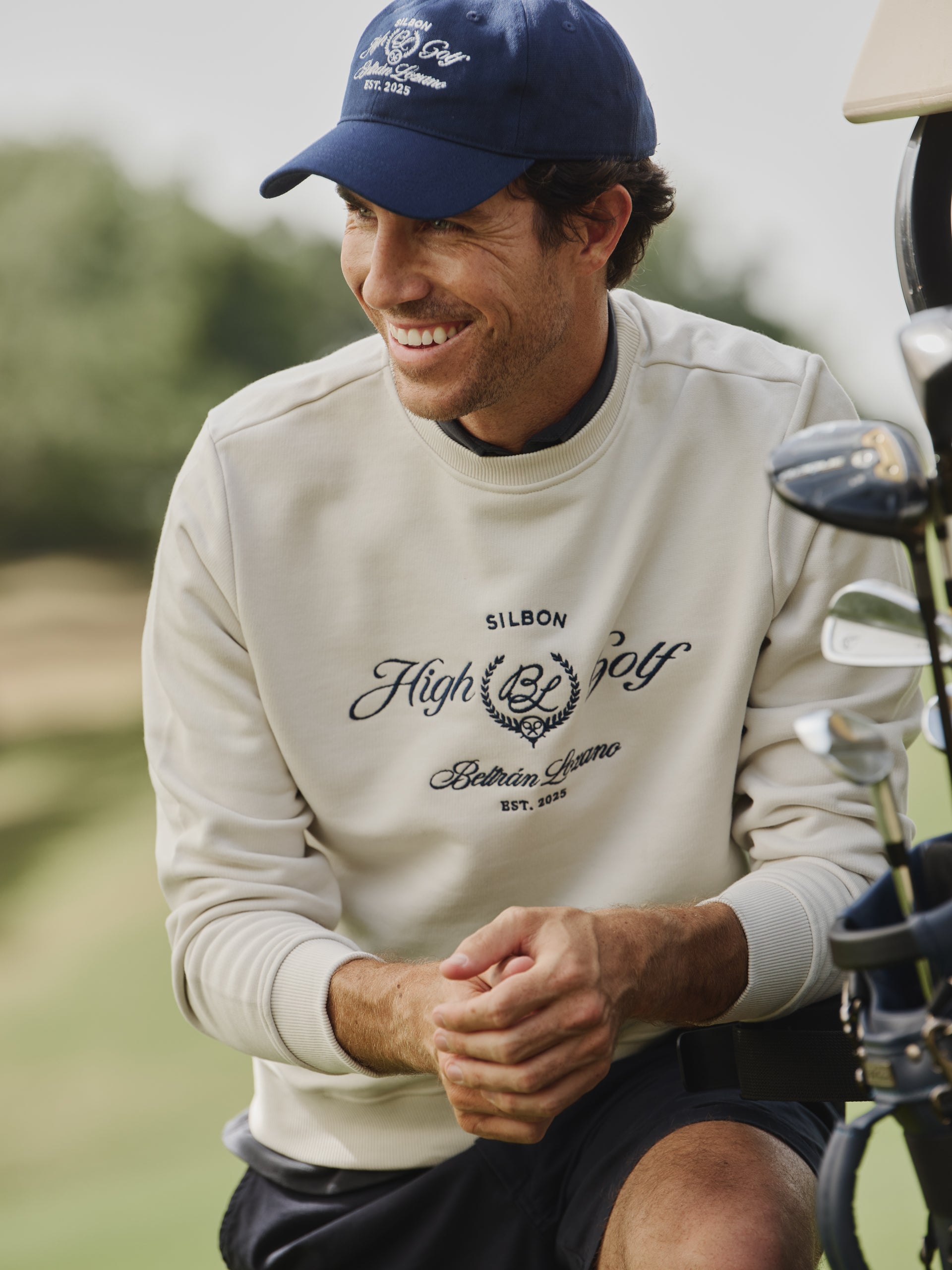 Sudadera Beltran Lozano High Golf crema