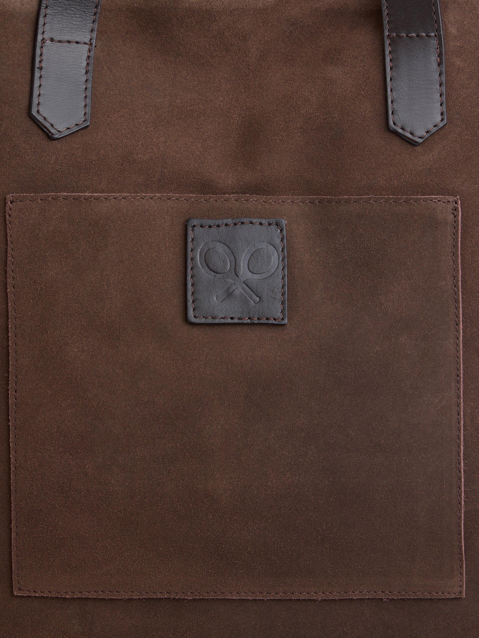 Tote bag unique brown leather