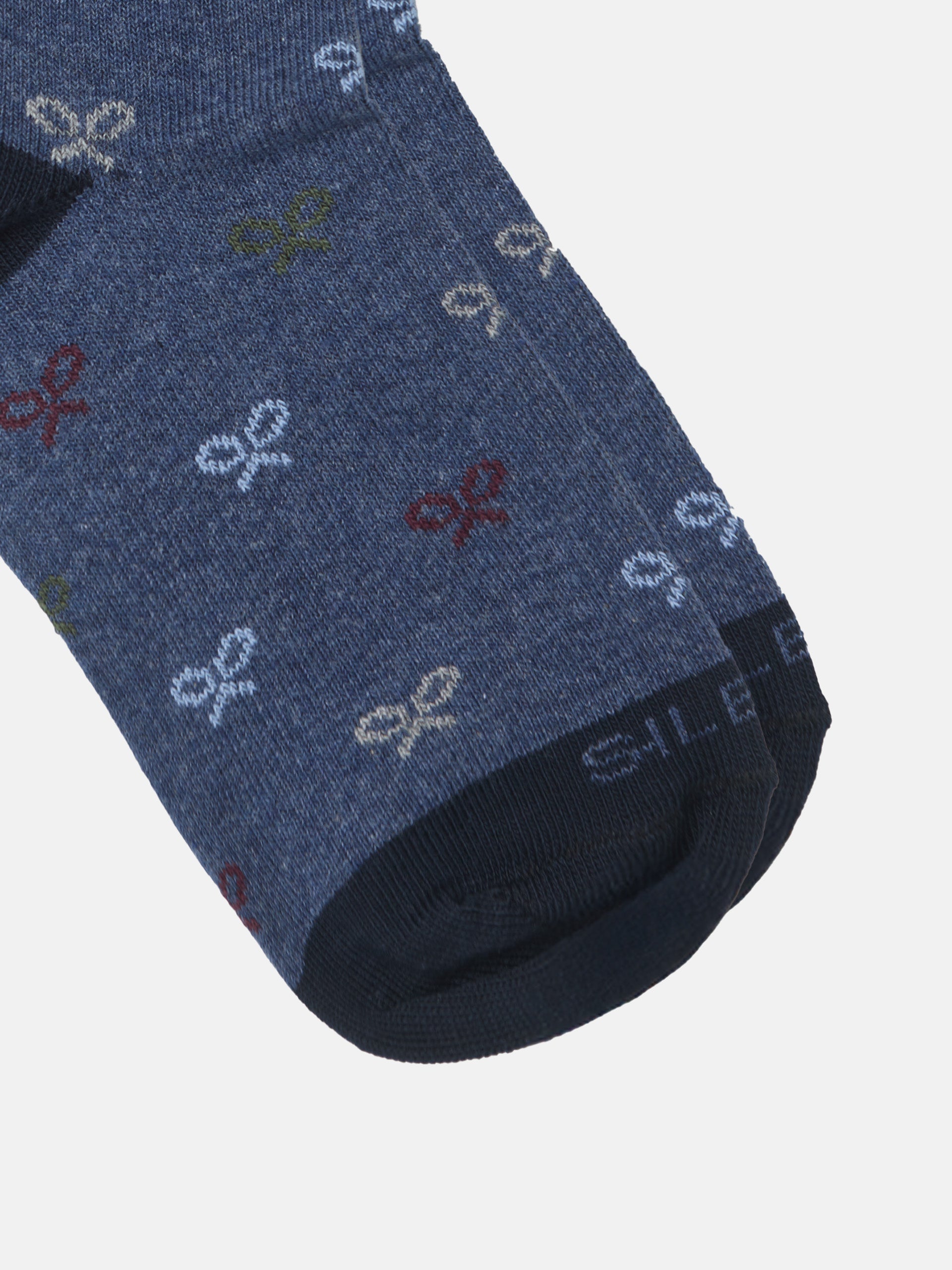Chaussettes multi-raquettes bleues pour enfants