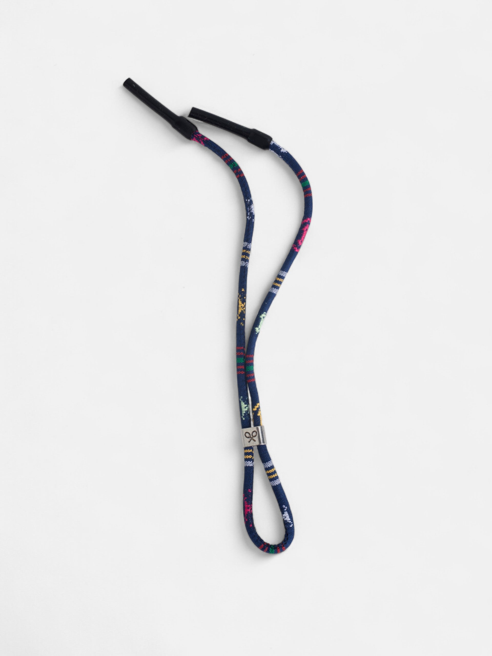 Cordon à lunettes ethnique bleu foncé