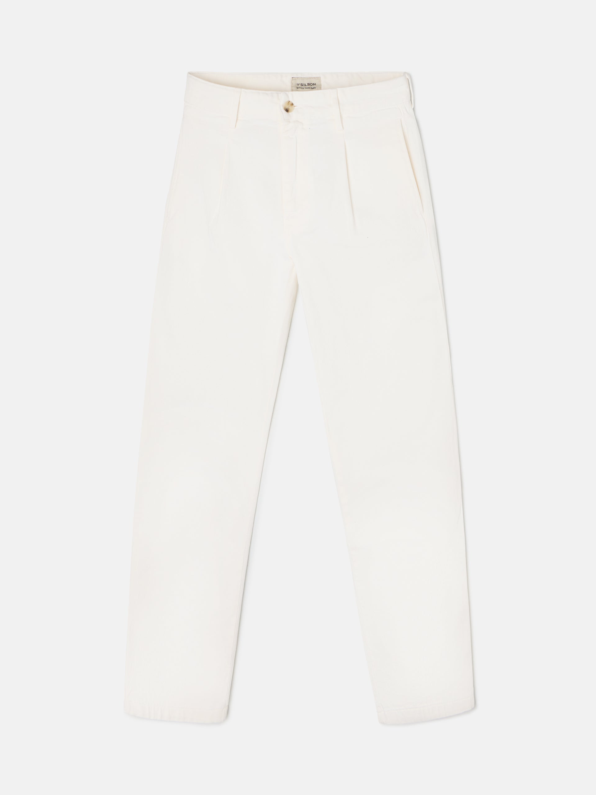 Pantalon de sport droit beige