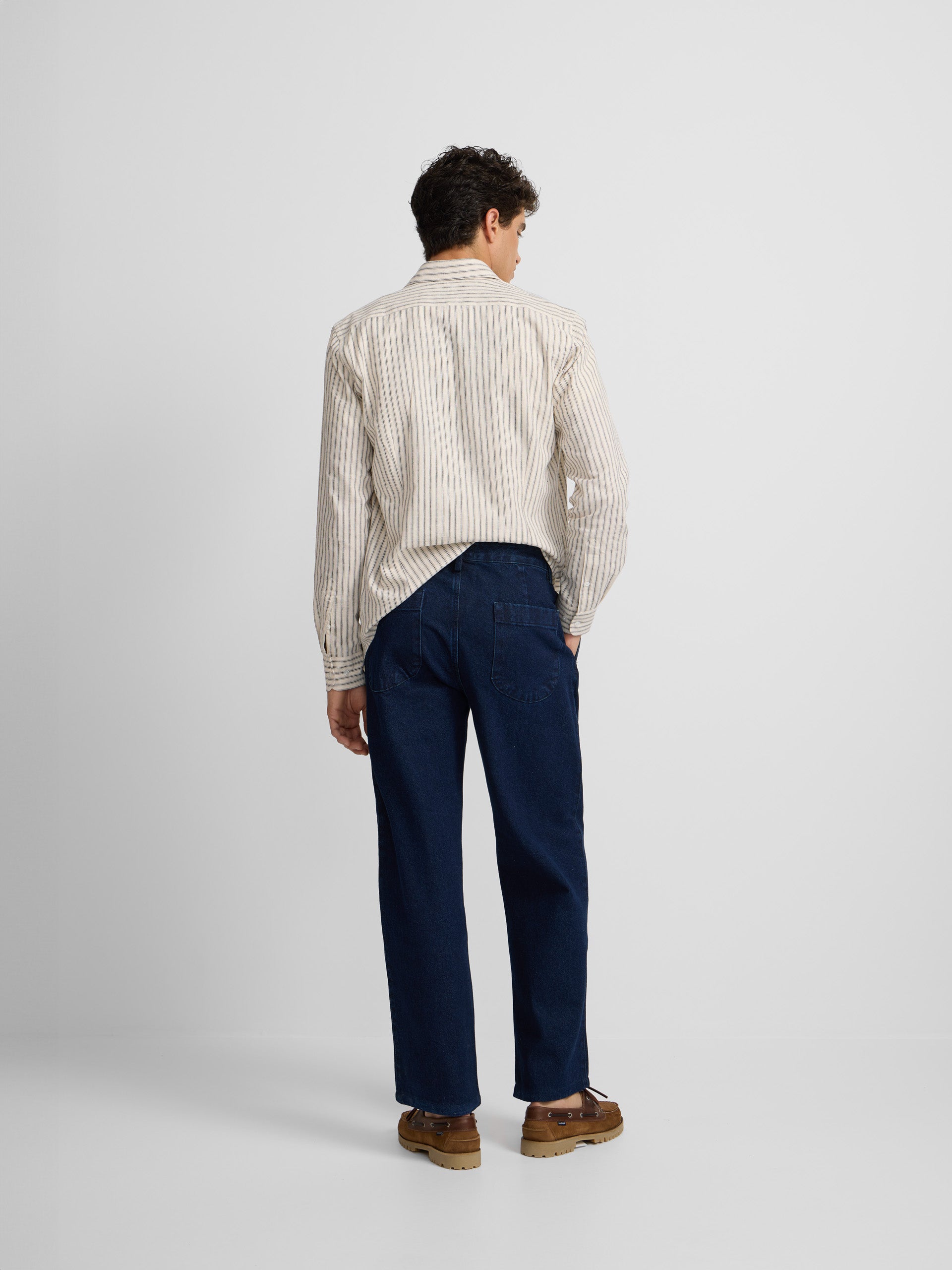 Pantalon de sport droit en denim