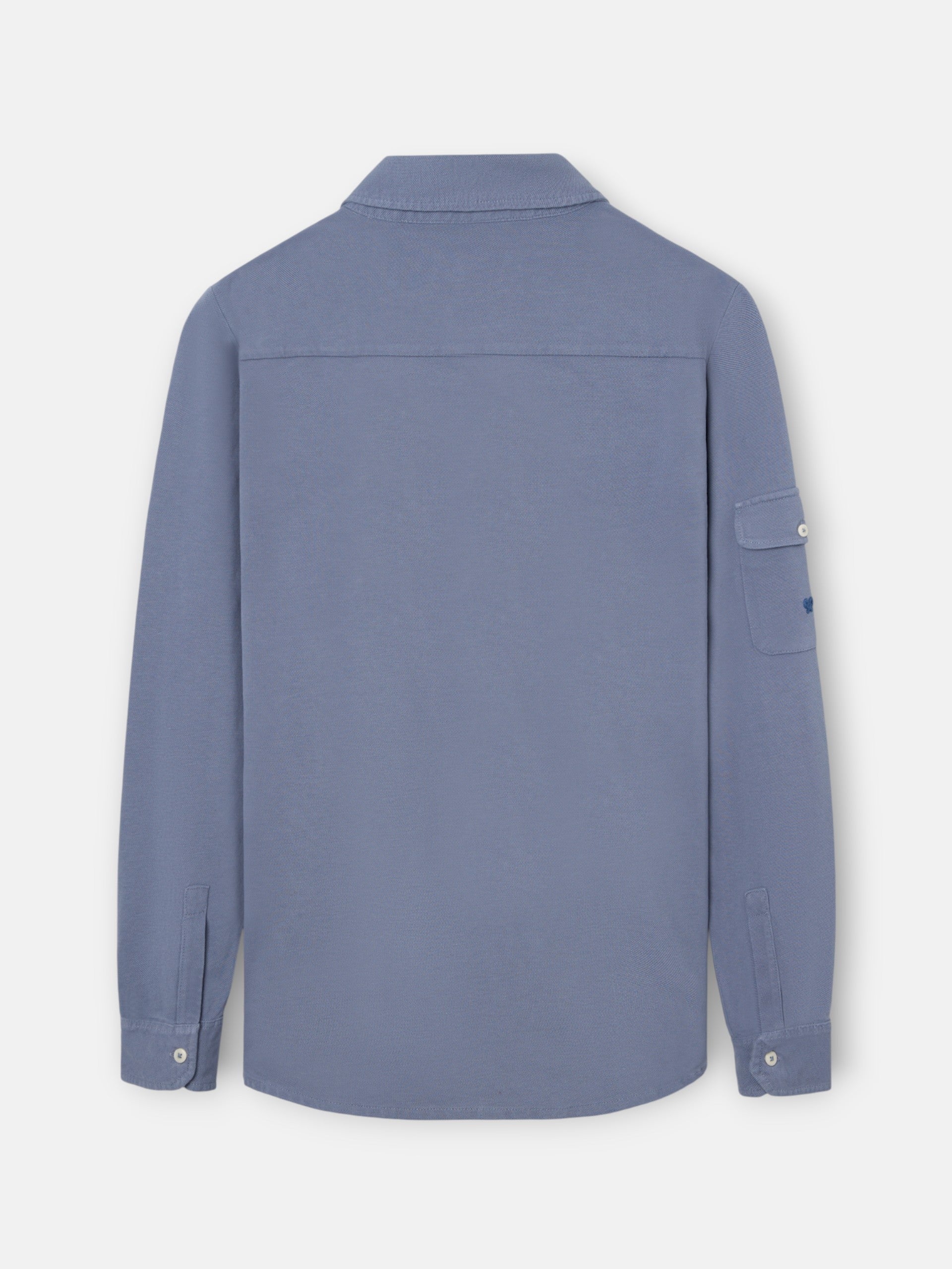 Polo military azul marino