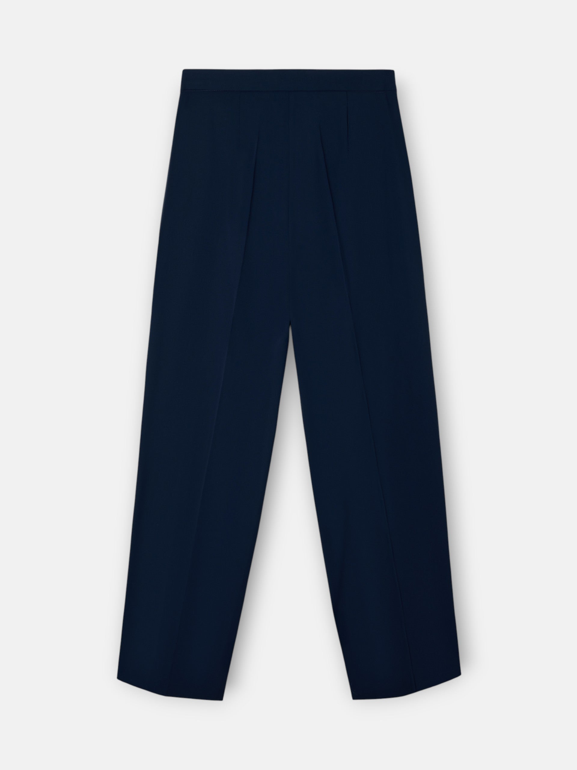 Pantalon bleu marine classique pour femme