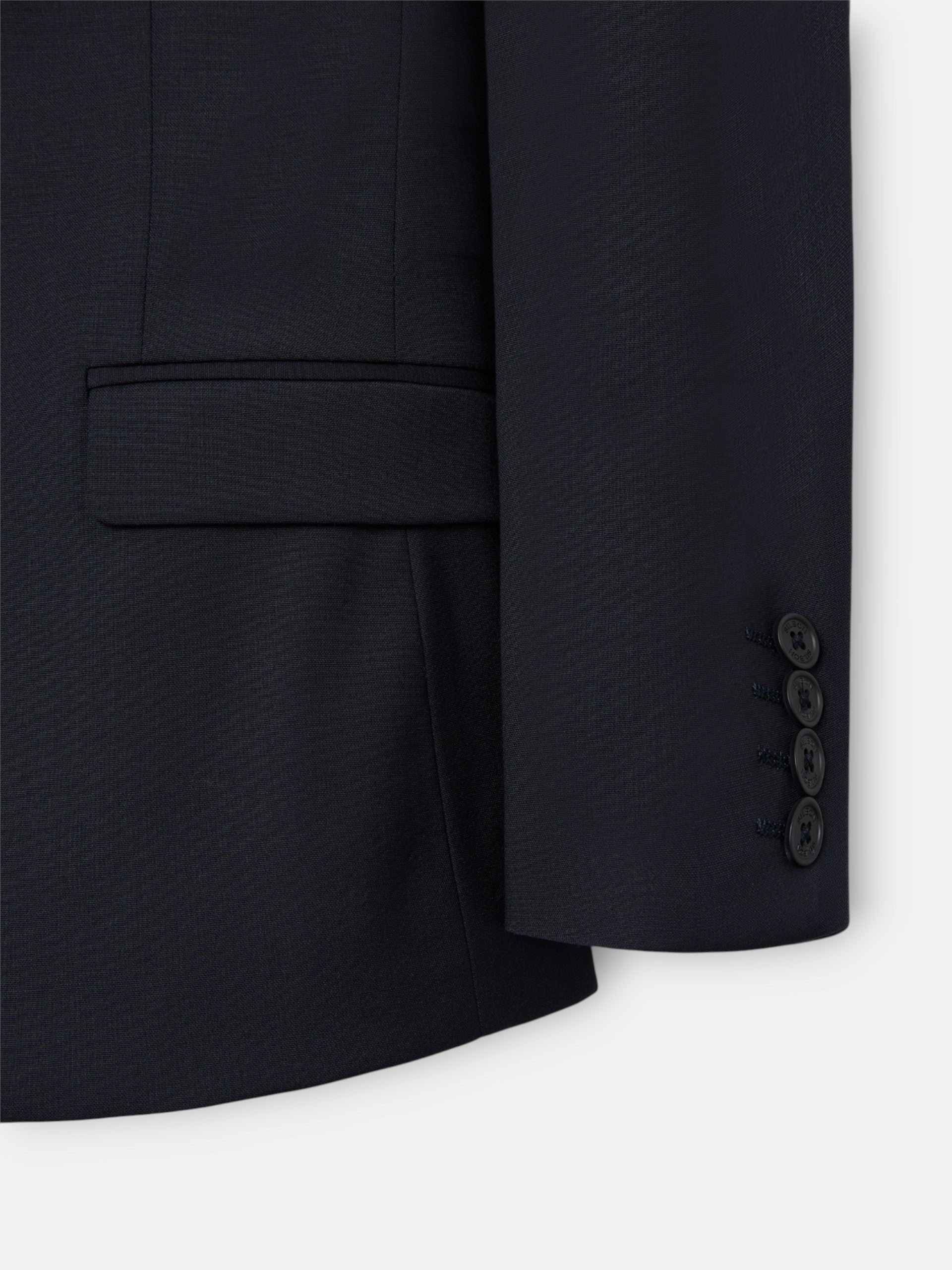 Blazer de fato para crianças azul-marinho