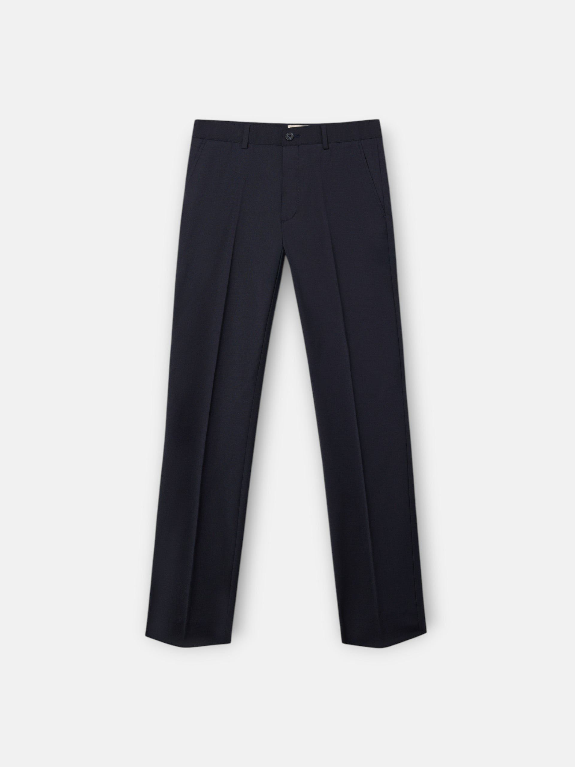 Calças de fato criança azul-marinho