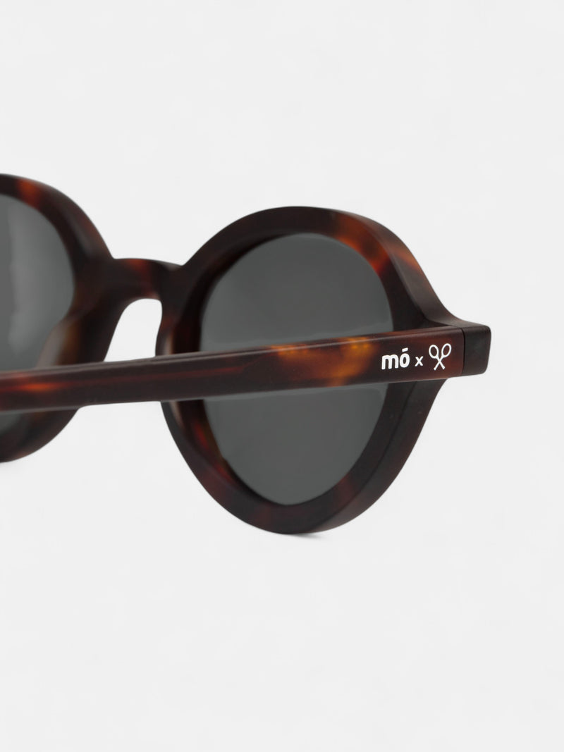 MOxSILBON Colt matte dark tortoiseshell sunglasses