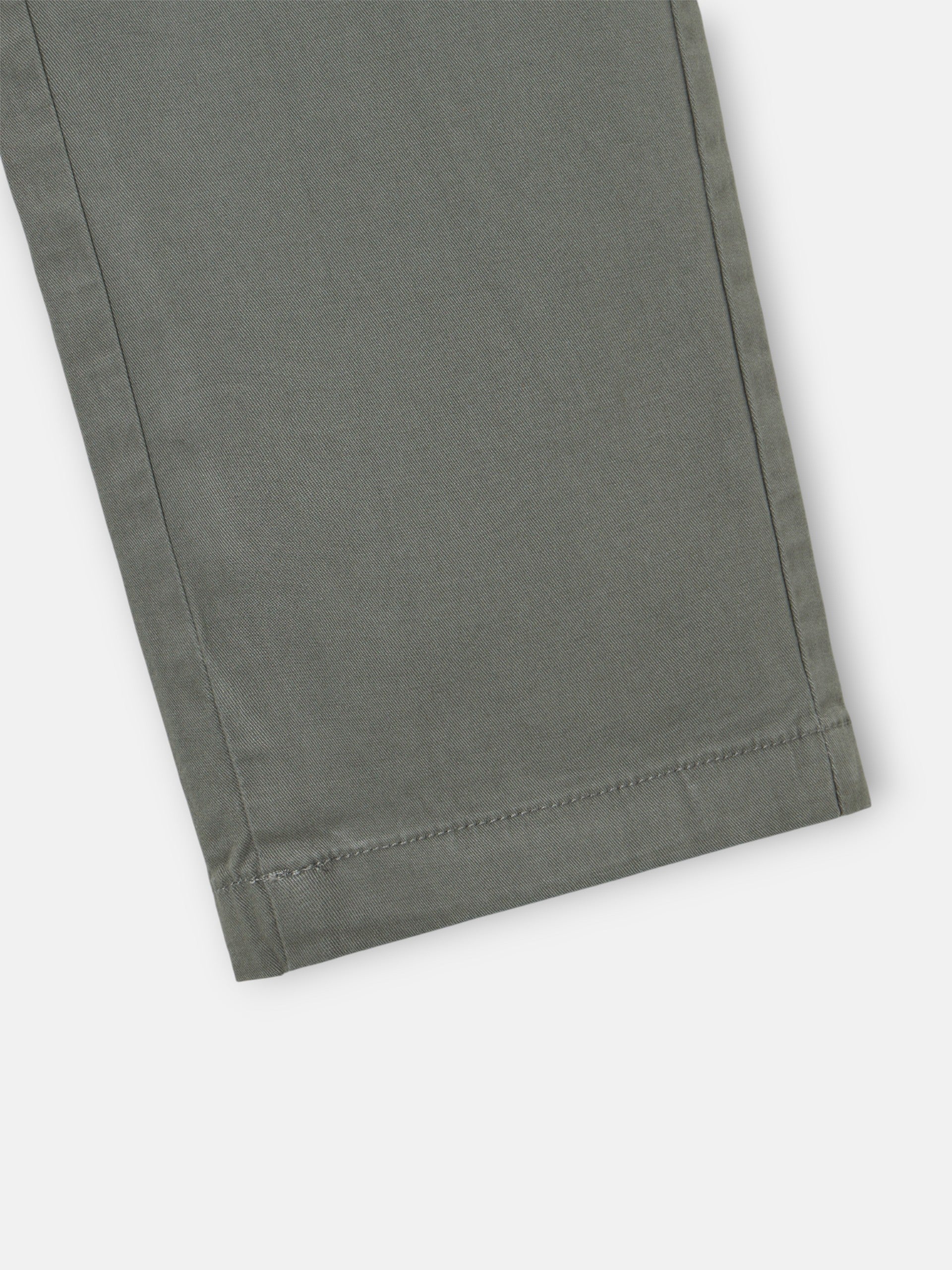 Pantalon chino décontracté vert foncé
