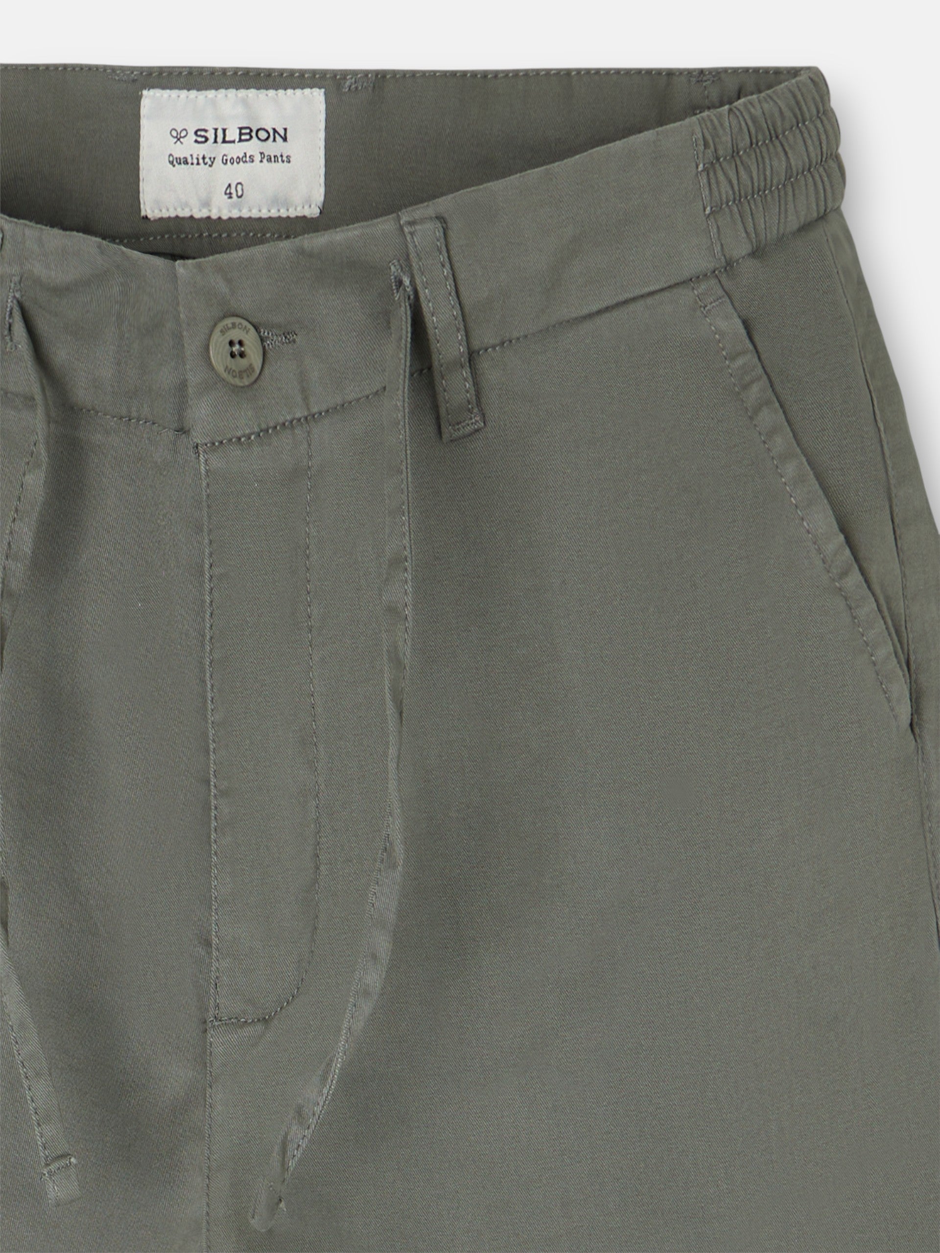 pantalon de jogging décontracté vert foncé