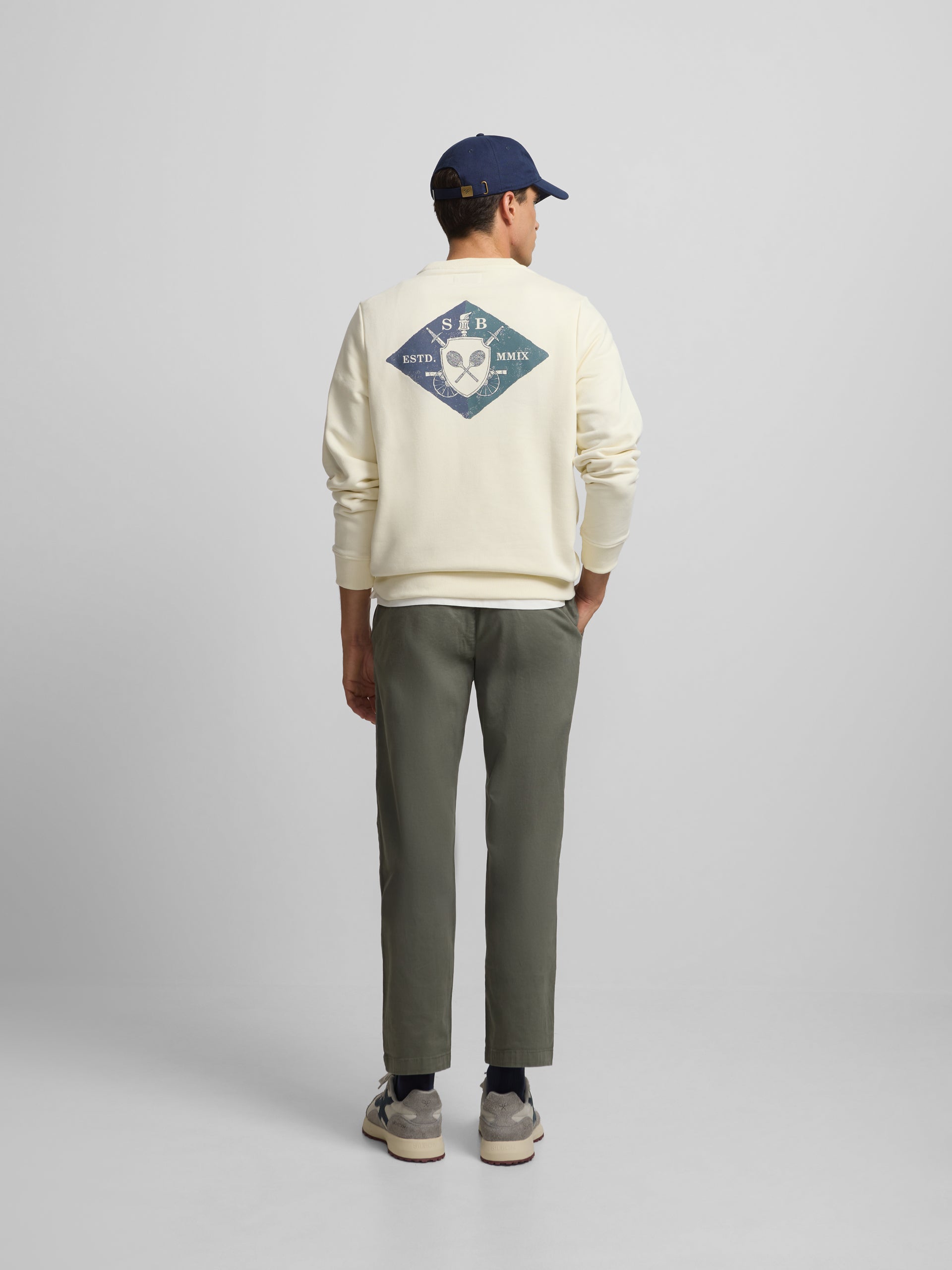 pantalon de jogging décontracté vert foncé