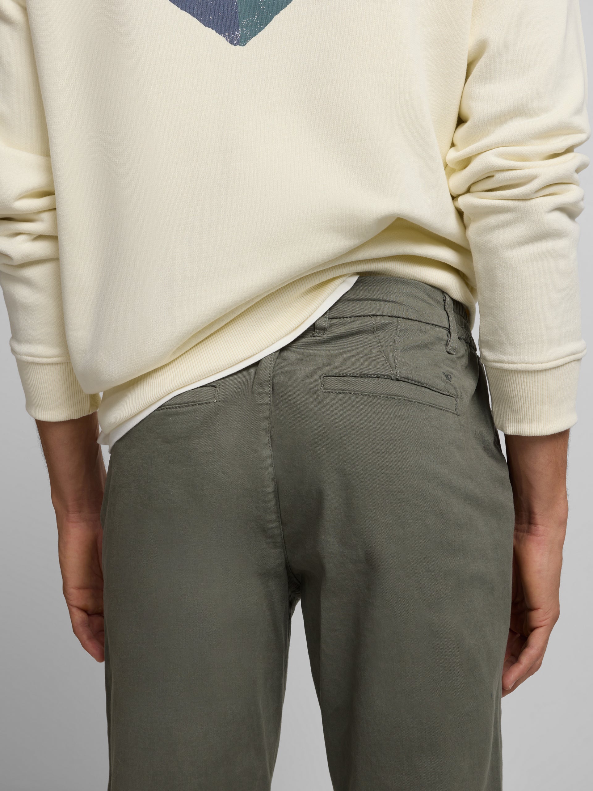 pantalon de jogging décontracté vert foncé