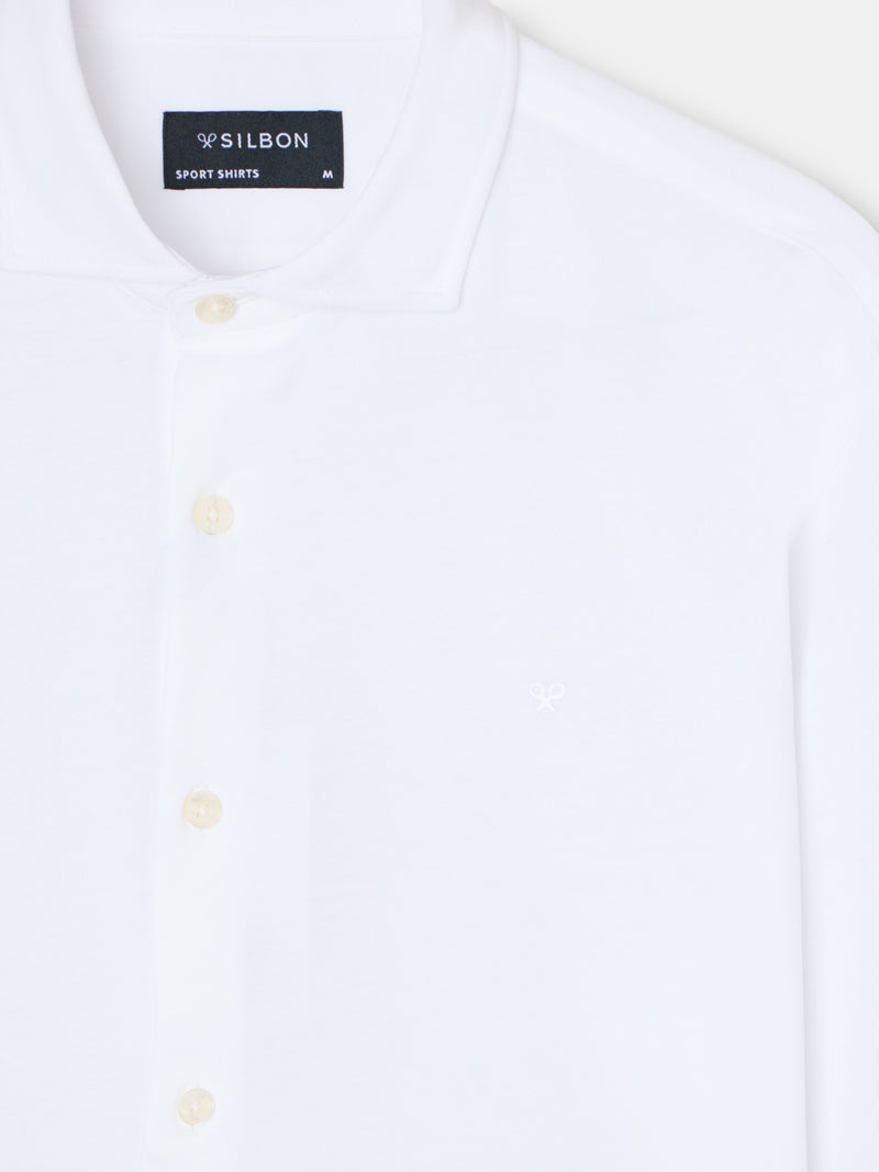 Chemise sport technique blanche