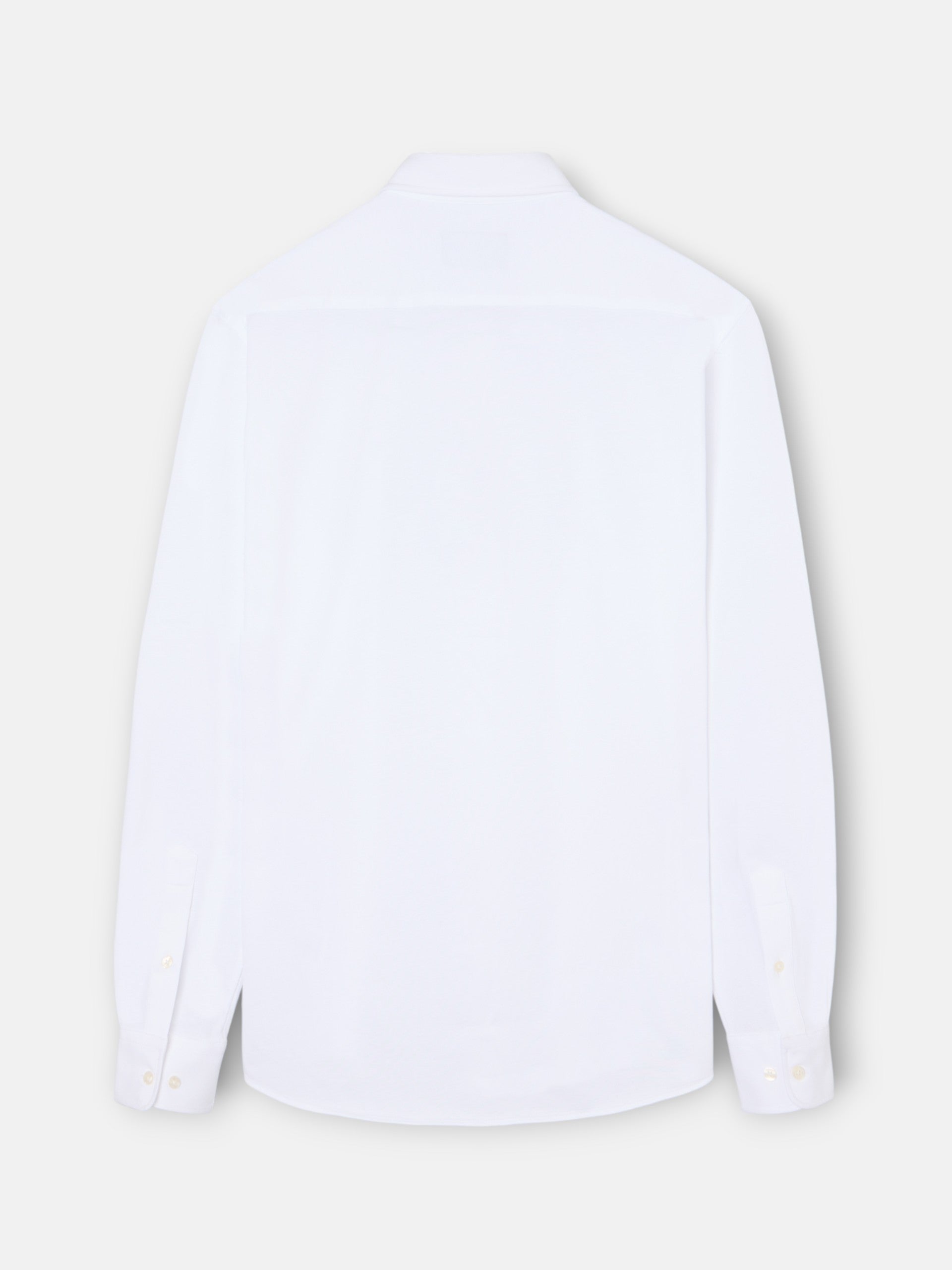White technical sports shirt