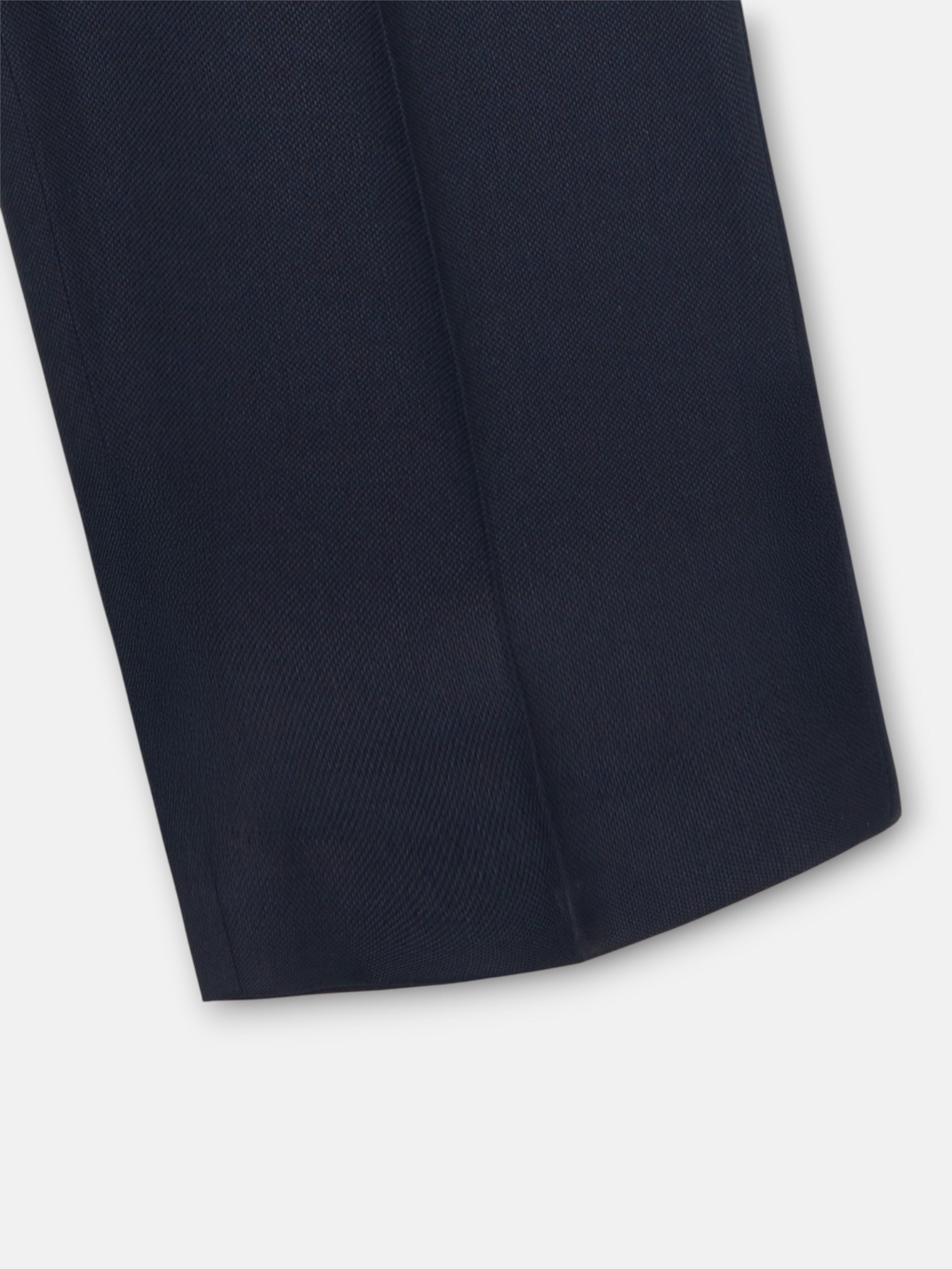 Pantalon plissé bleu marine unique